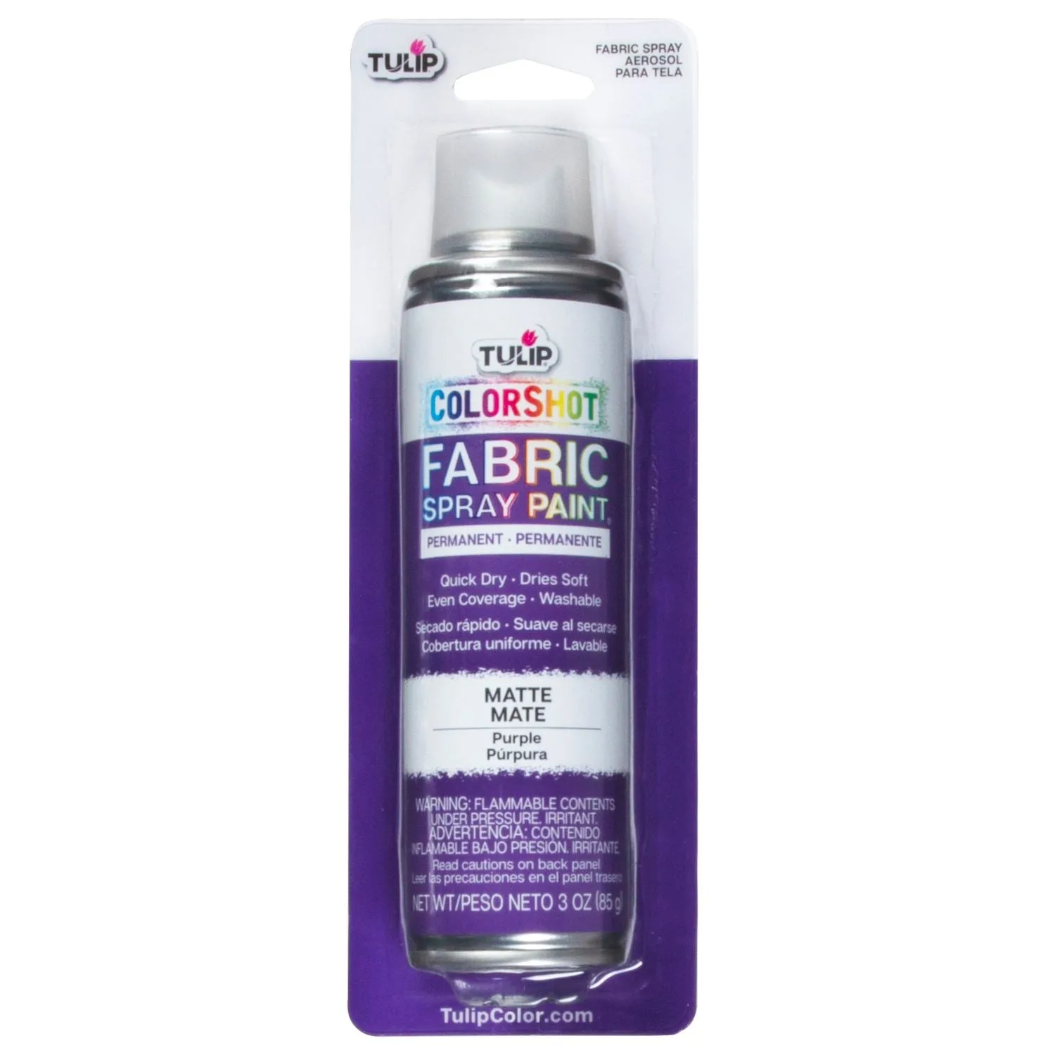 Tulip ColorShot Fabric Spray Purple: How to Fix Uneven Spray Coverage