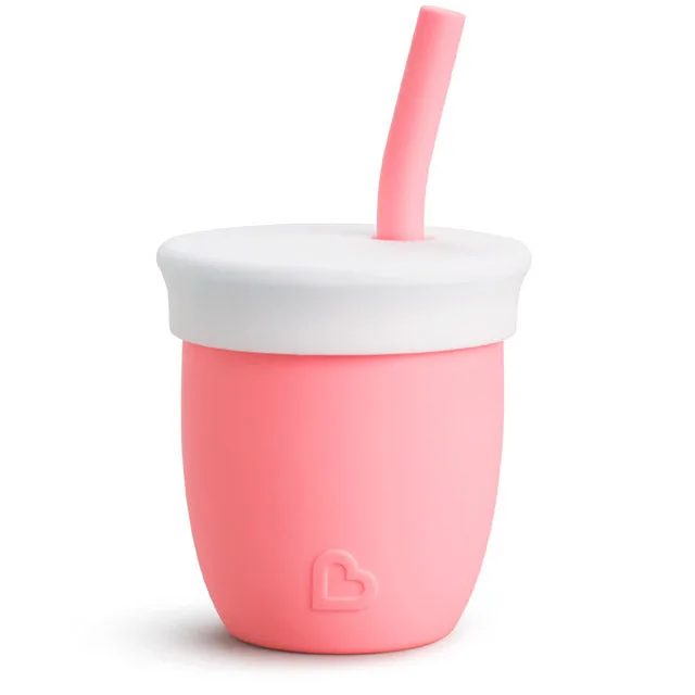 C’est Silicone!™ Kubek treningowy ze słomką, 118 ml