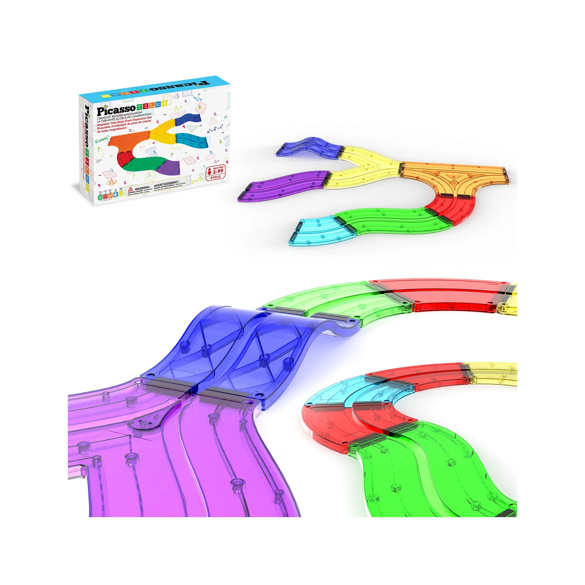 Magnetic Tiles and Sticks Builder Set: What 82 Pieces Build
