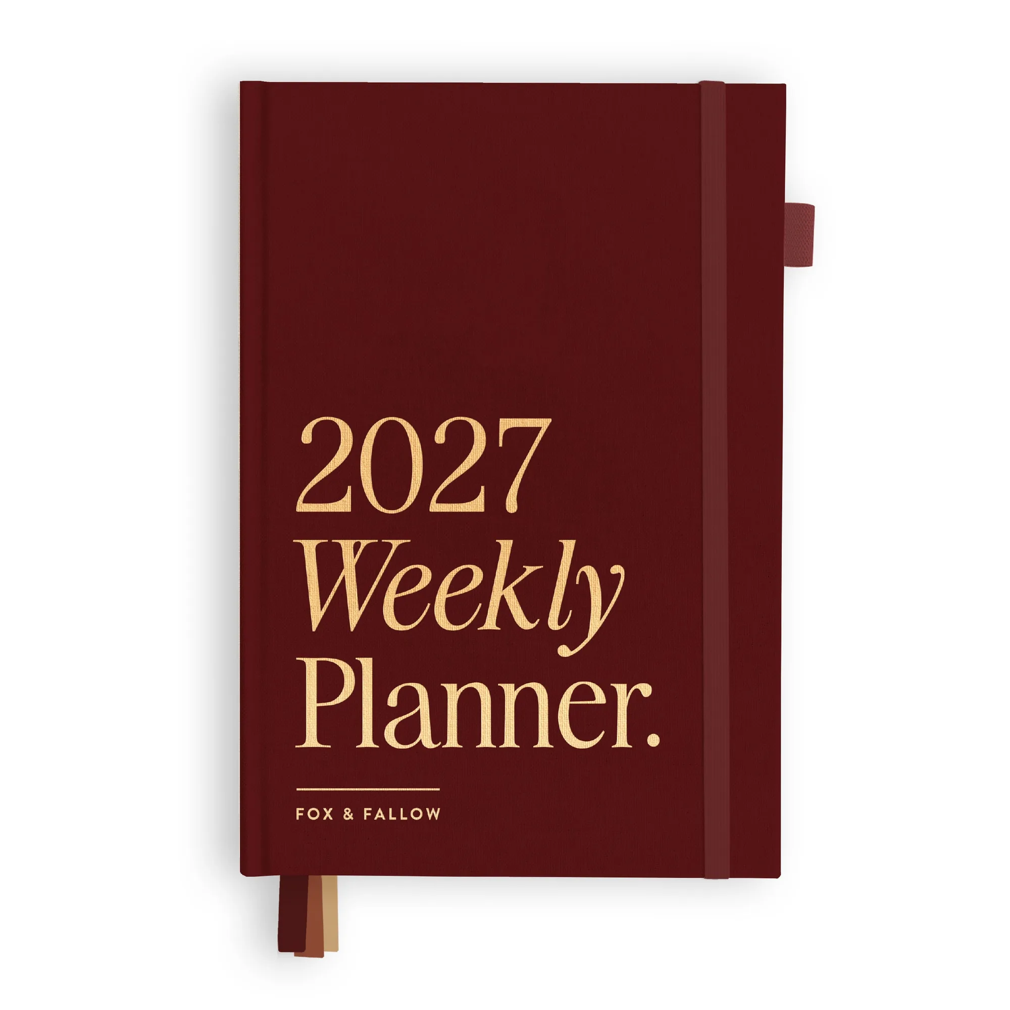 2027 A5 Planificador Horizontal - Cherry - PRE-ORDER (25 DE SEPTIEMBRE)