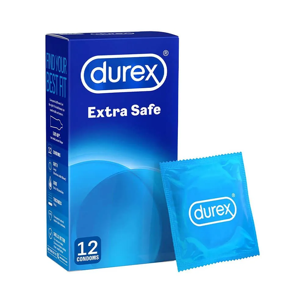 Durex Extra Safe Condoms - 12 pack