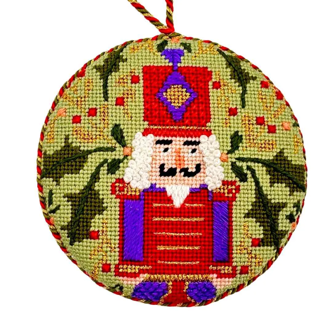 Royal Nutcracker Needlepoint Ornament Kit