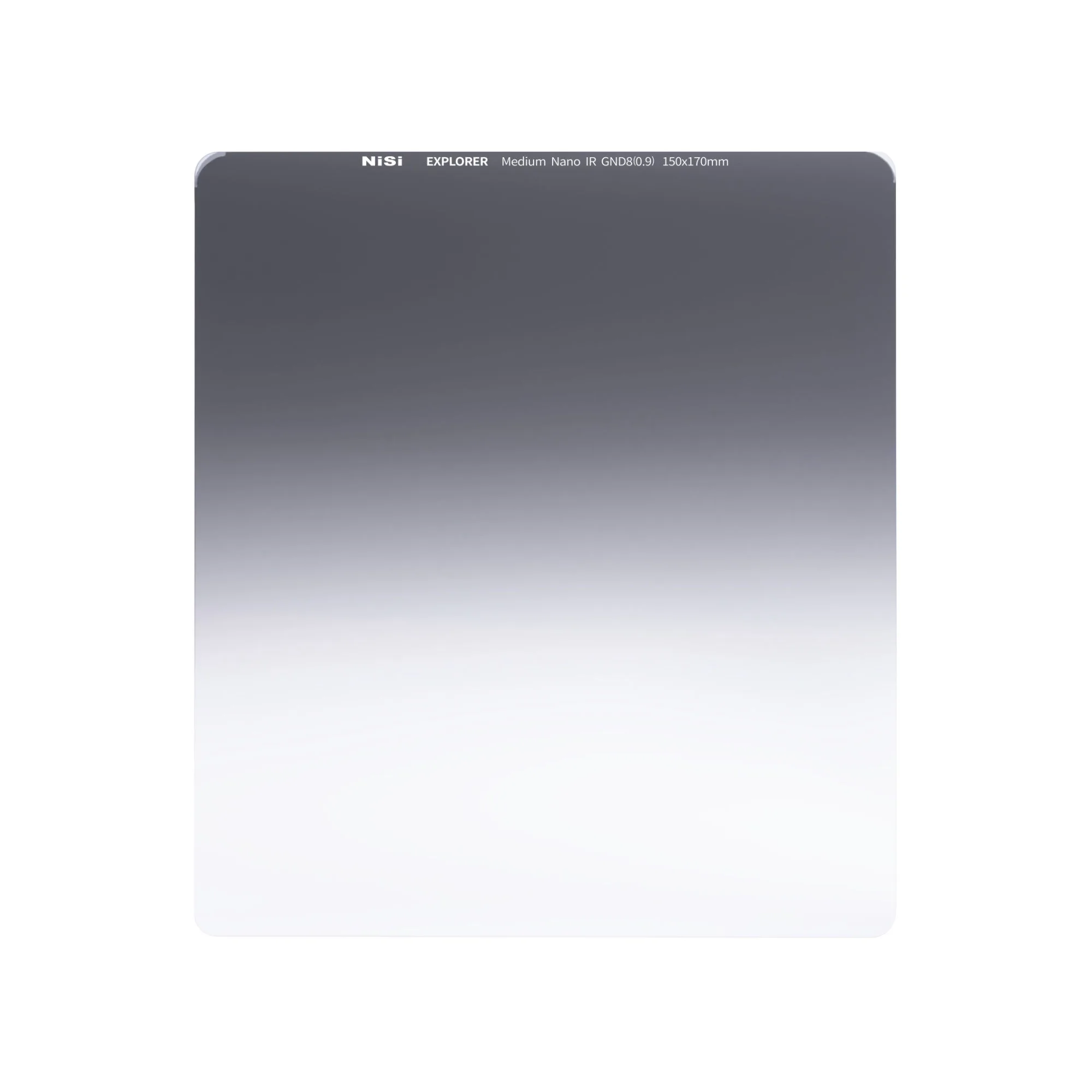 NiSi Explorer Collection 150x170mm Nano IR Medium Graduated Neutral Density Filter – GND8 (0.9) – 3 Stop