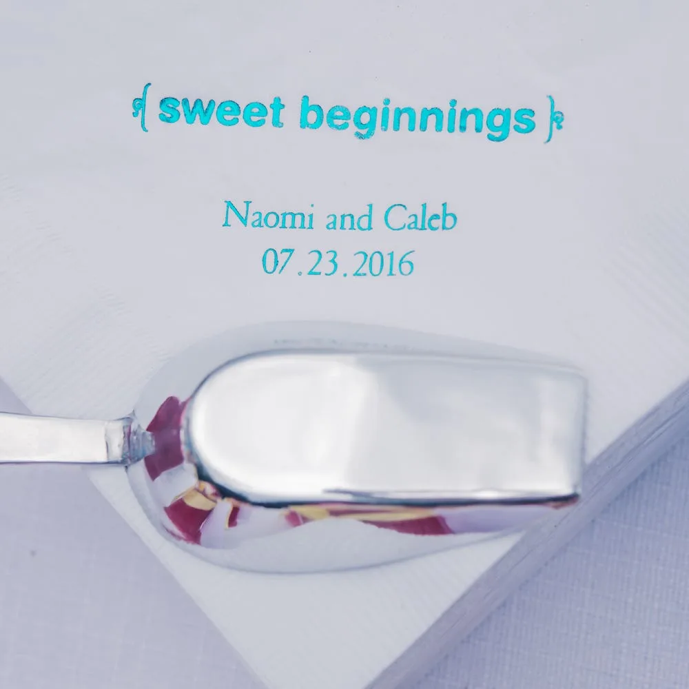 Sweetie Candy Buffet Scoop - Silver