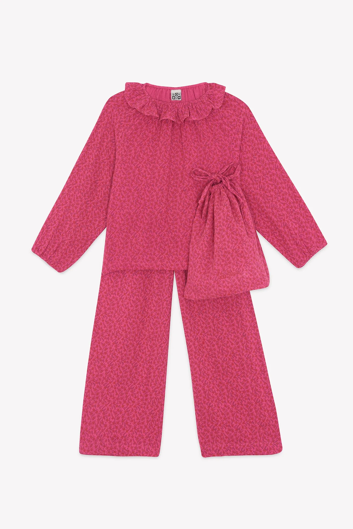 Pyjama - Papita Foulfleur Rose Coton