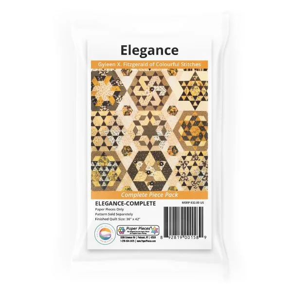 Elegance Quilt by Gyleen X Fitzgerald: EPP Project Ideas