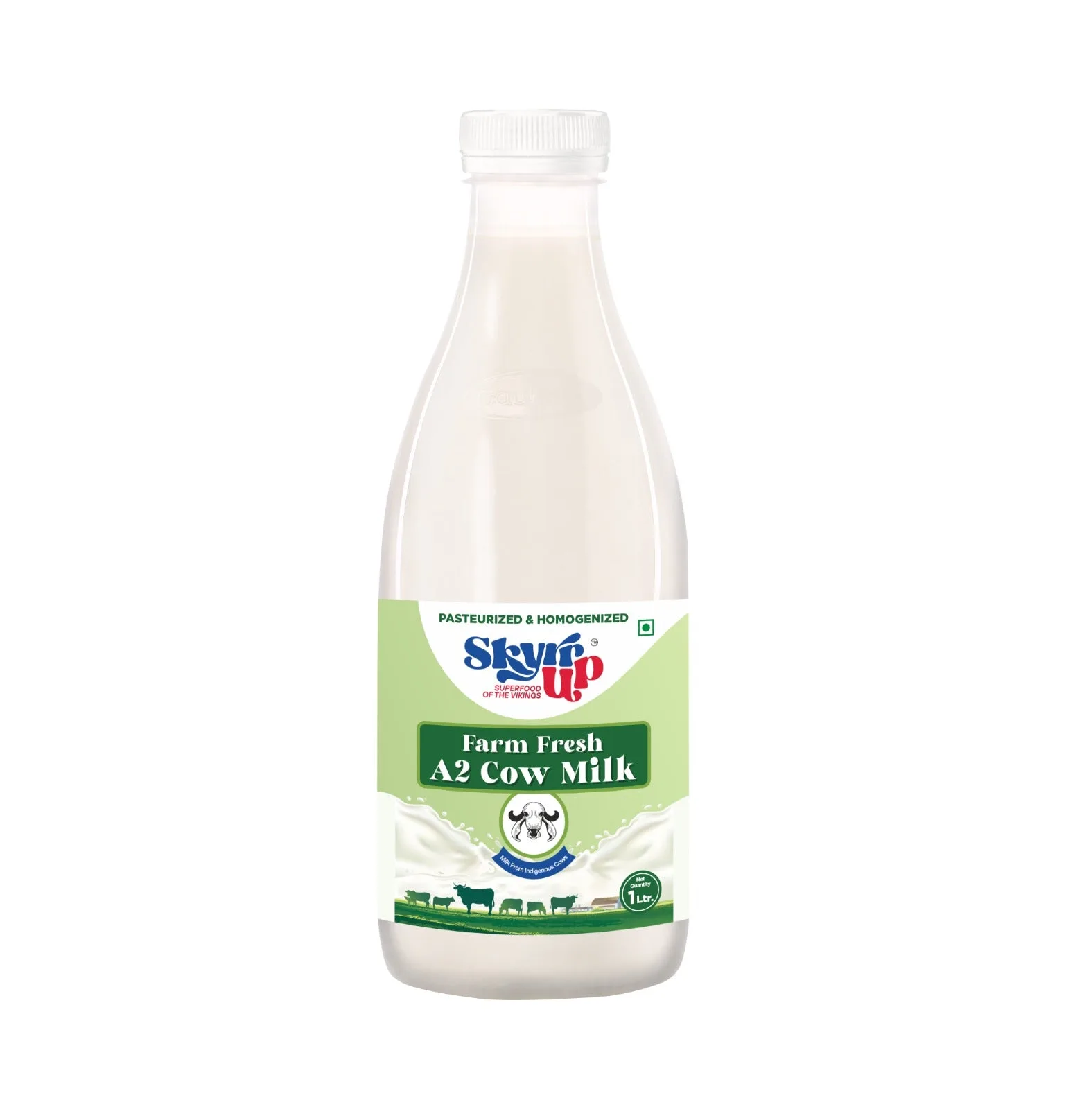 SkyrrUp Farm Fresh A2 Cow Milk-1ltr-3 pcs