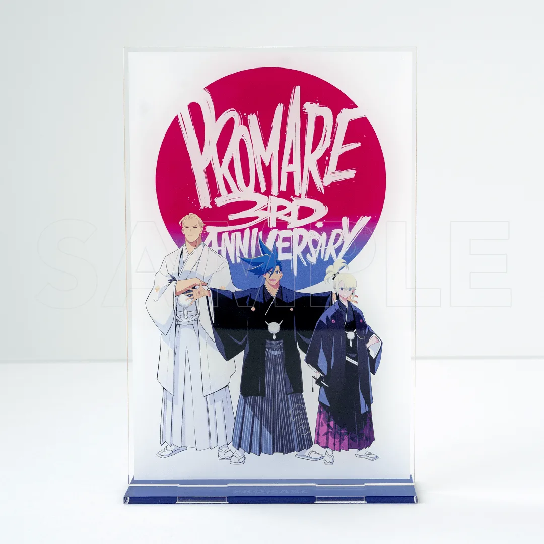 Promare 3rd Anniversary Acrylic Panel