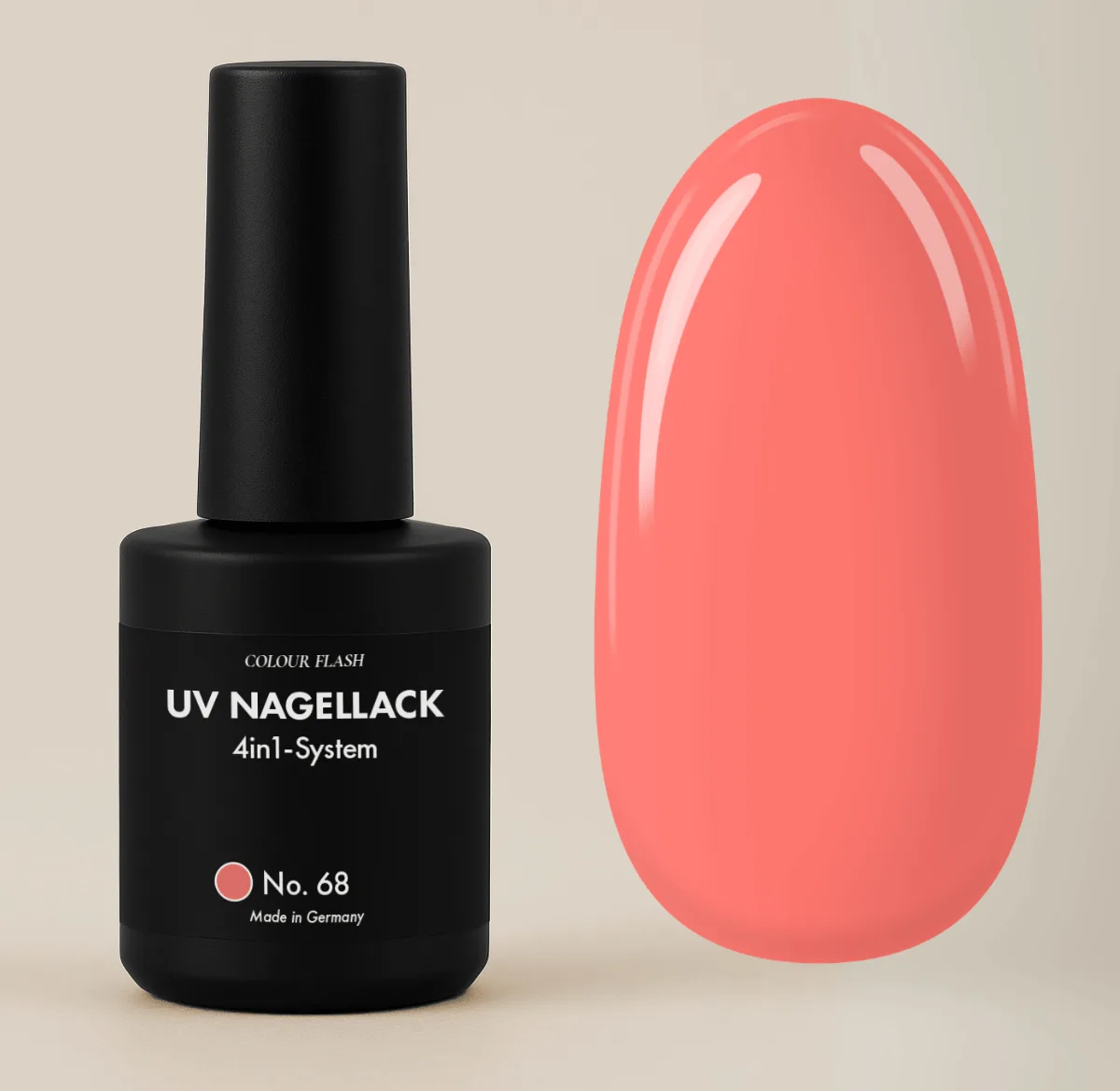 طلاء أظافر UV 4in1 رقم 68 مقابل رقم 8: أفكار لتنسيق الألوان