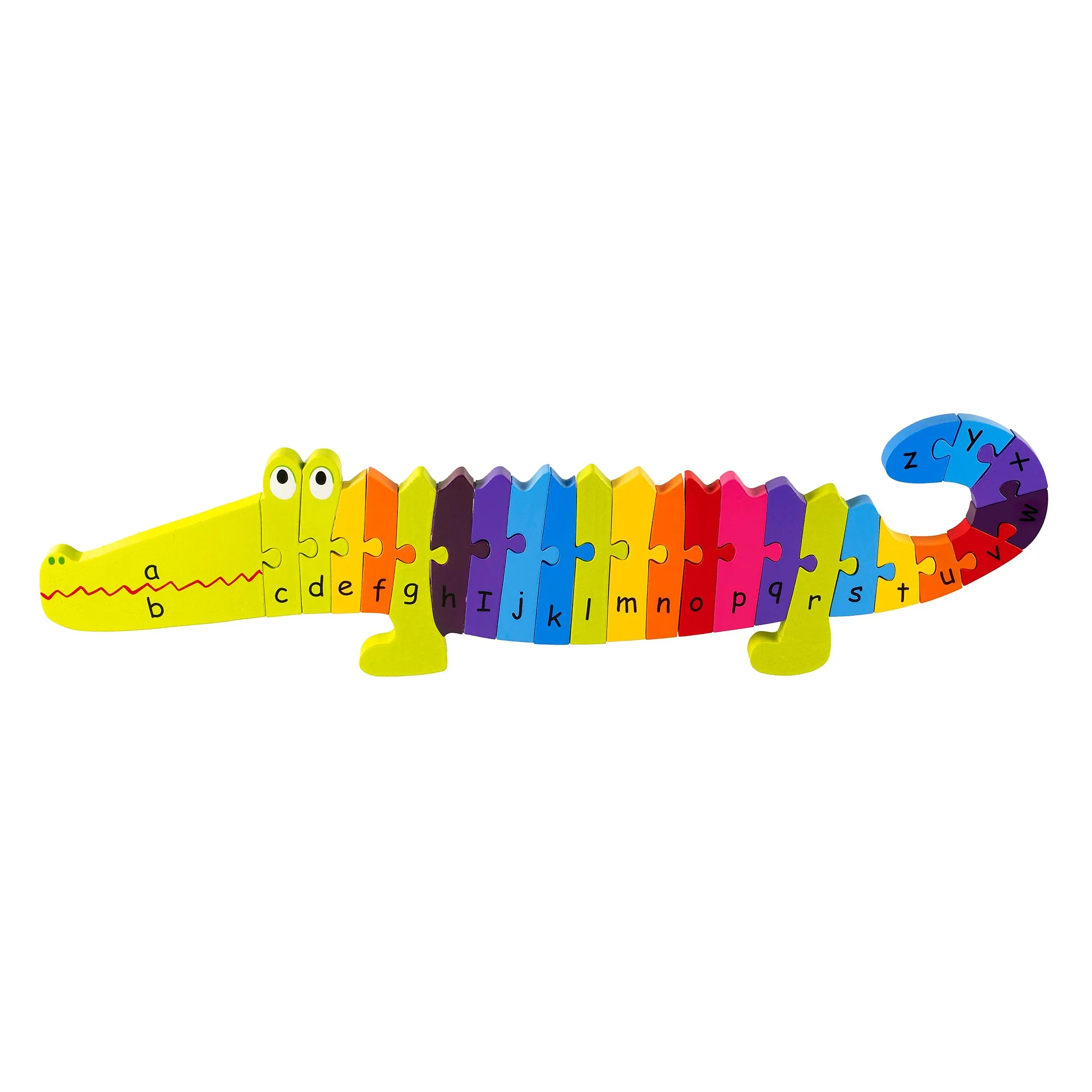 Krokodil-Alphabet-Puzzle