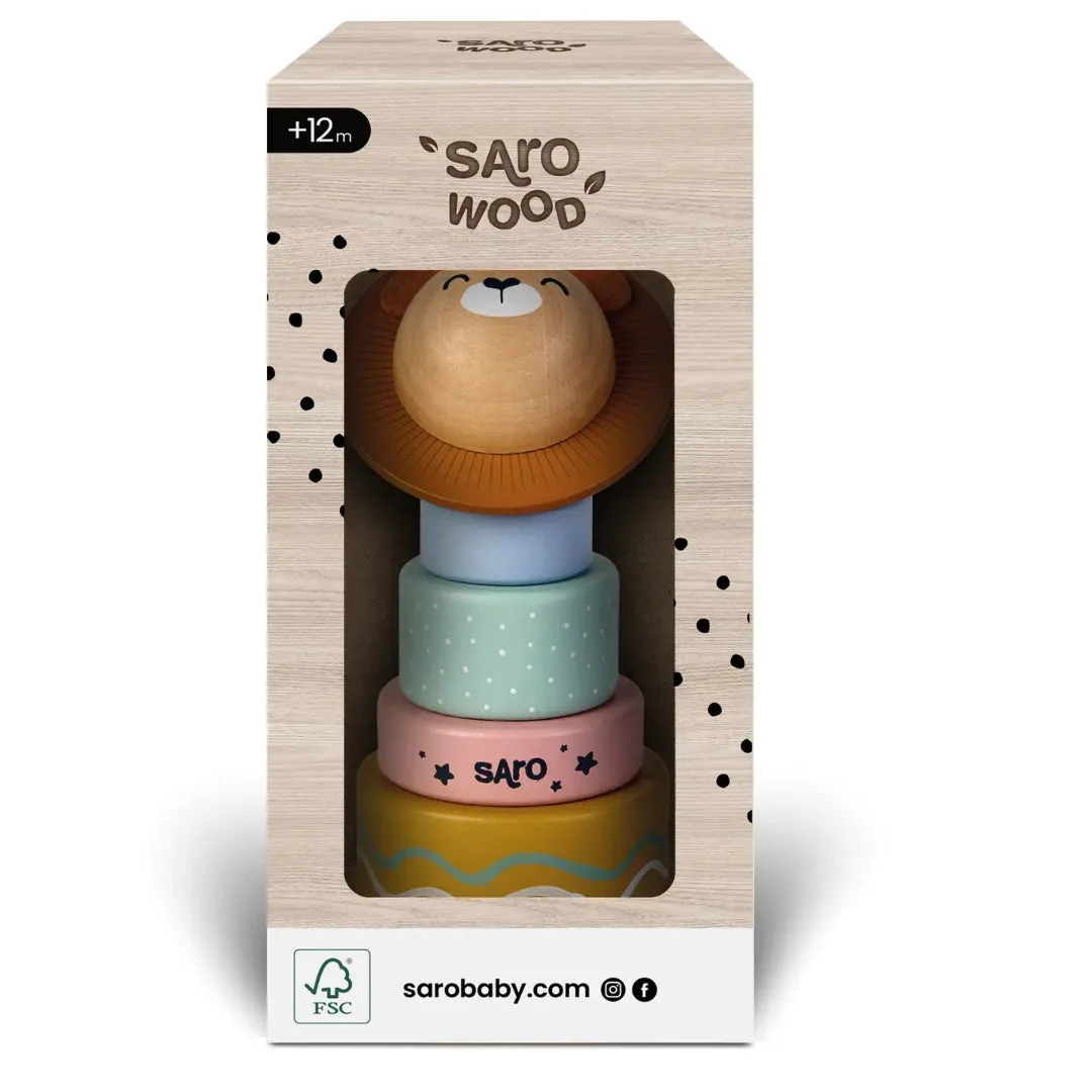 Saro / Kalencom - Wooden Stacking Toy