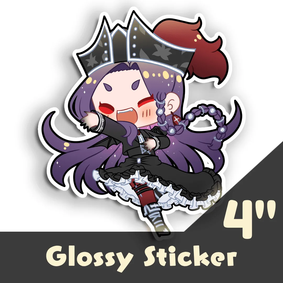 Chibidessa 4" Sticker: Material and Durability Guide