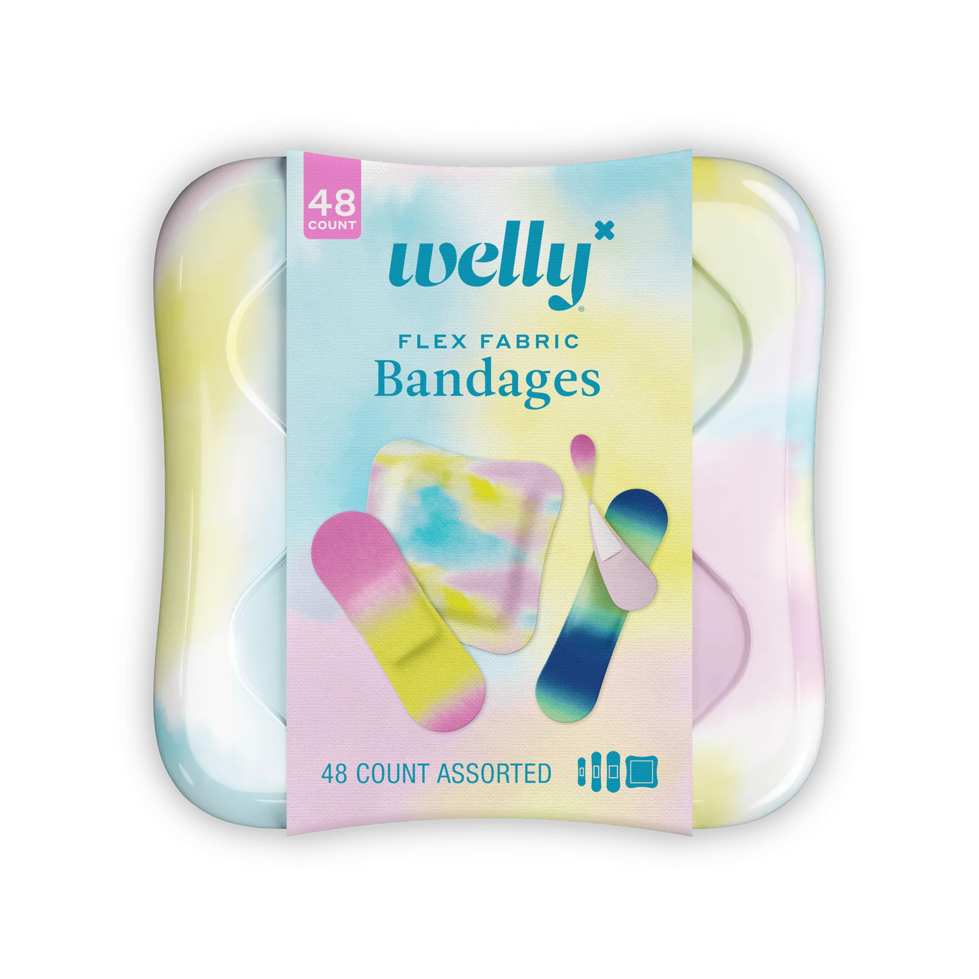 Assorted Colorwash Adhesive Bandages