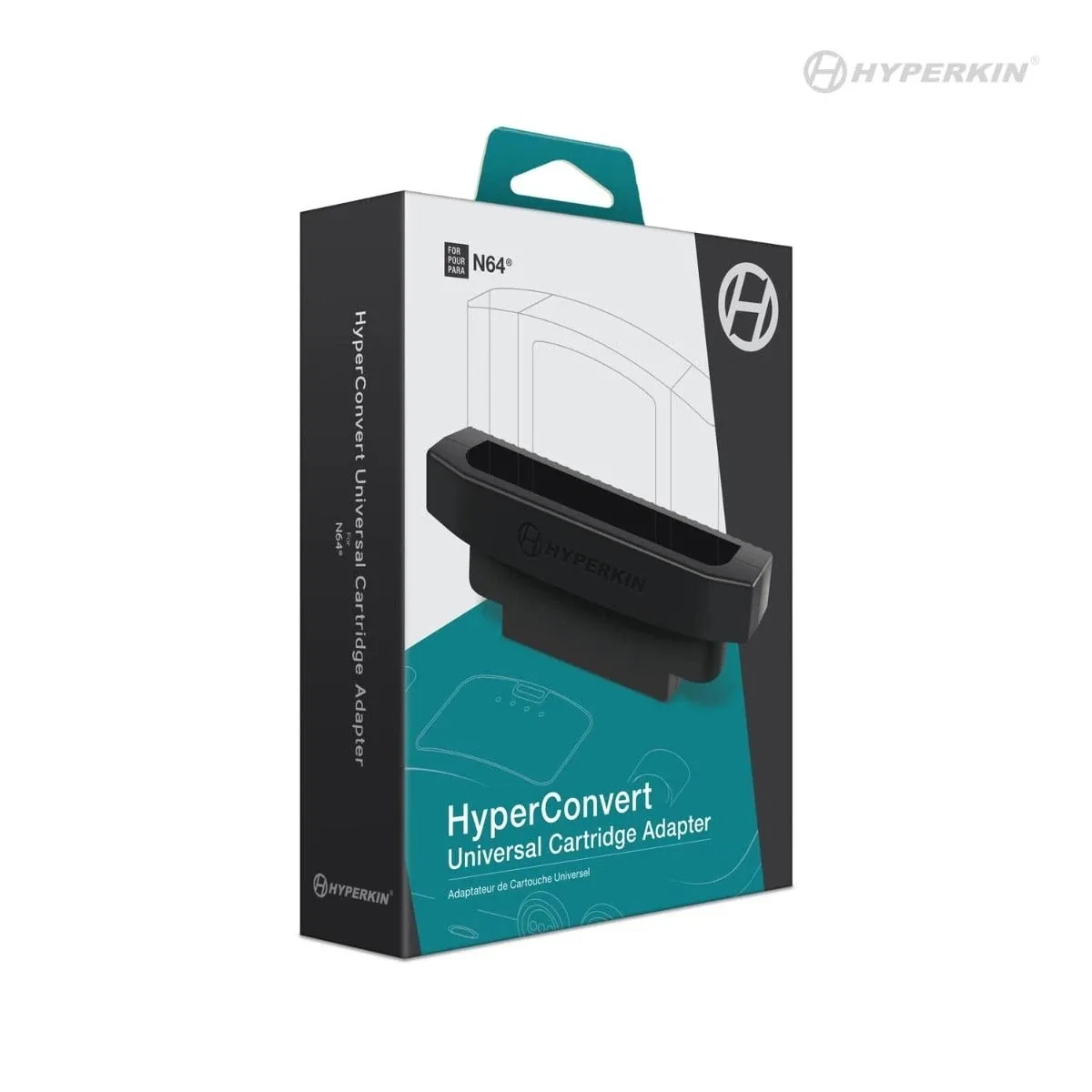 HyperConvert Universal Cartridge Adapter For Nintendo 64 - Hyperkin