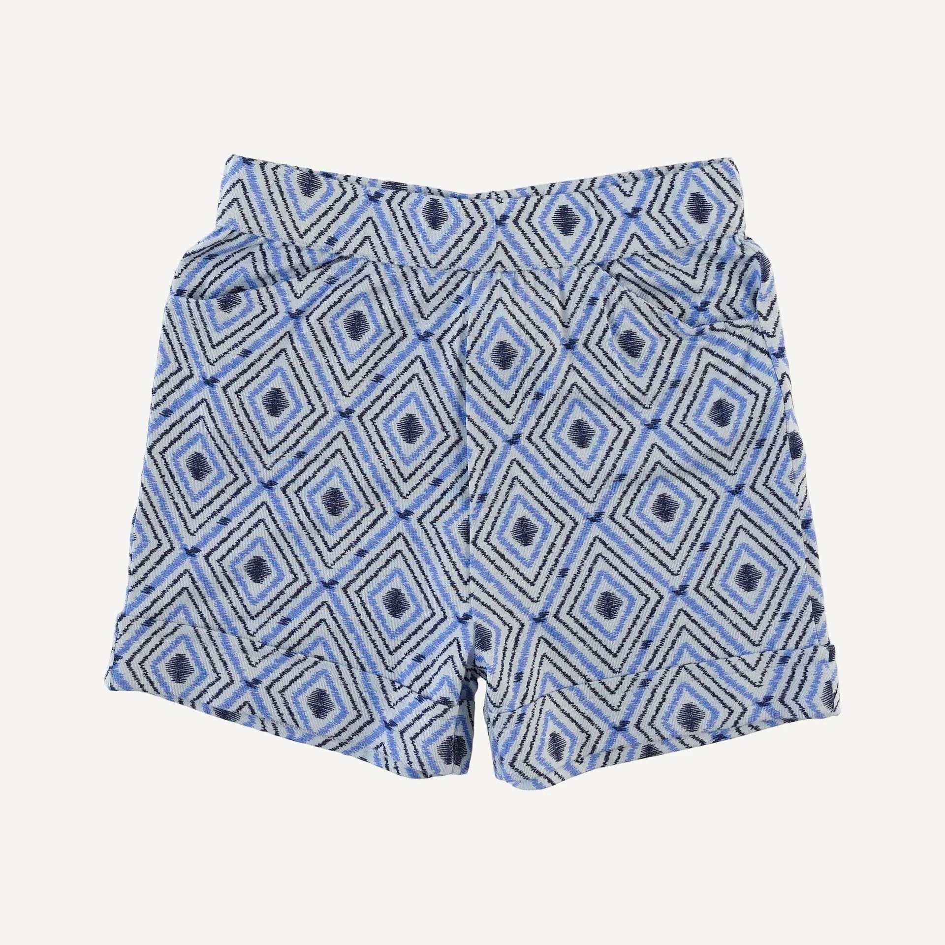 cuffed pocket short | diamond | bamboo