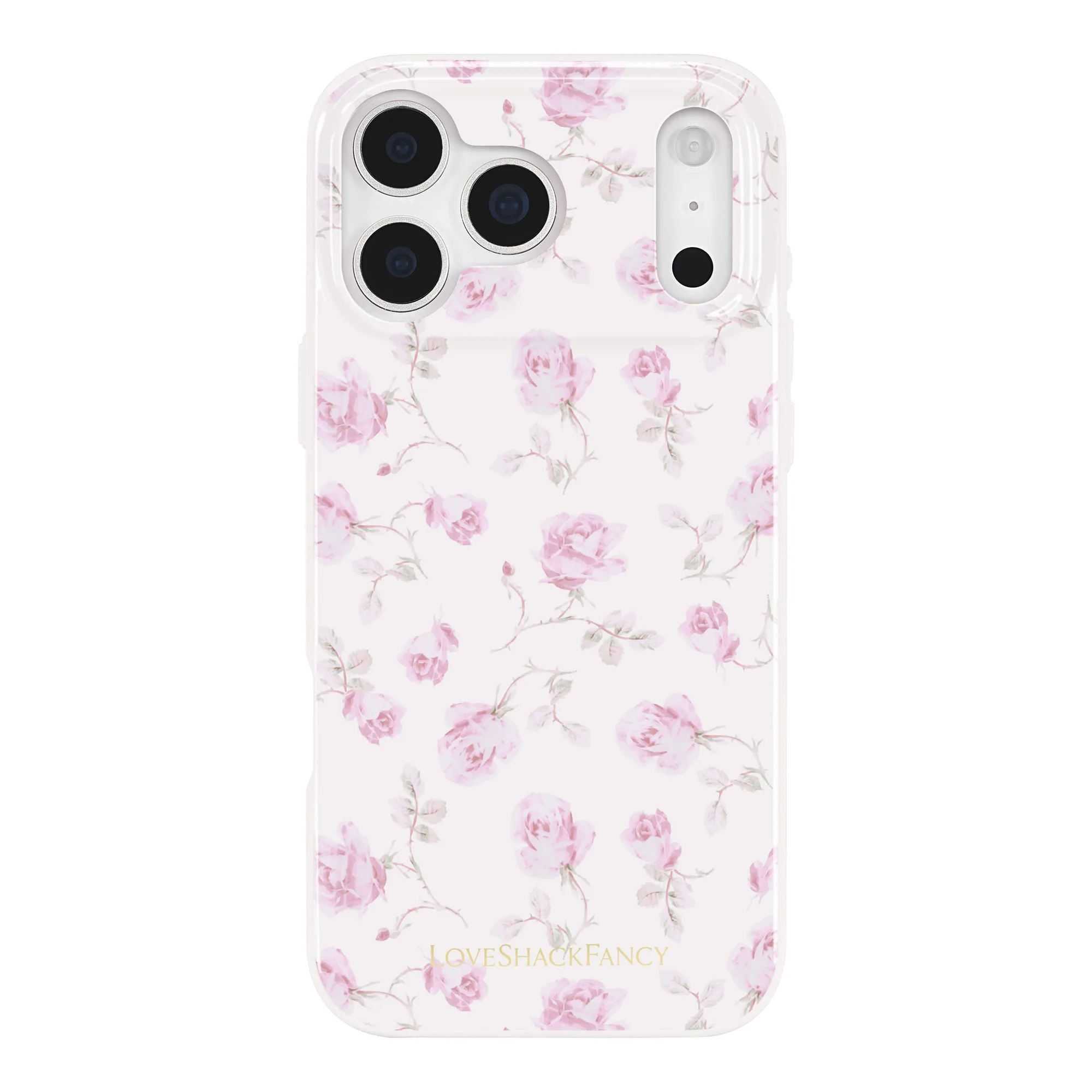 Case-Mate x LoveShackFancy Ribbon Rosa Flora MagSafe - iPhone 17 Pro Max