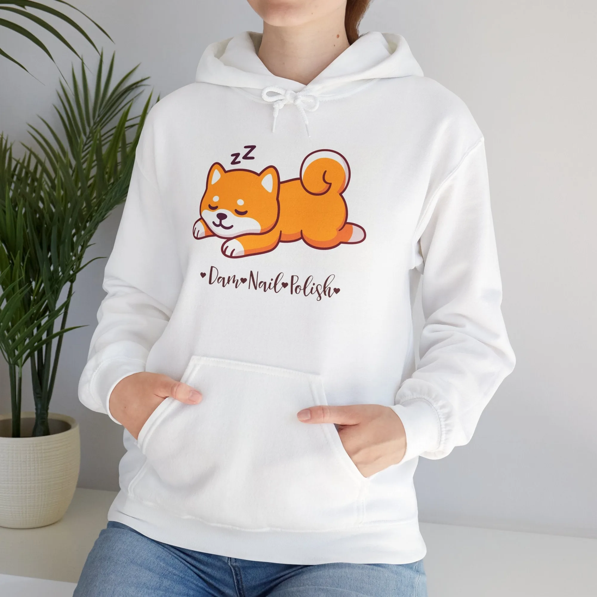 Style a Dog Lover Hoodie for Nail Art Sessions
