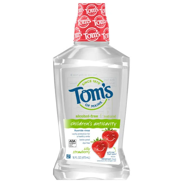 Dětská ústní voda Silly Strawberry proti zubnímu kazu