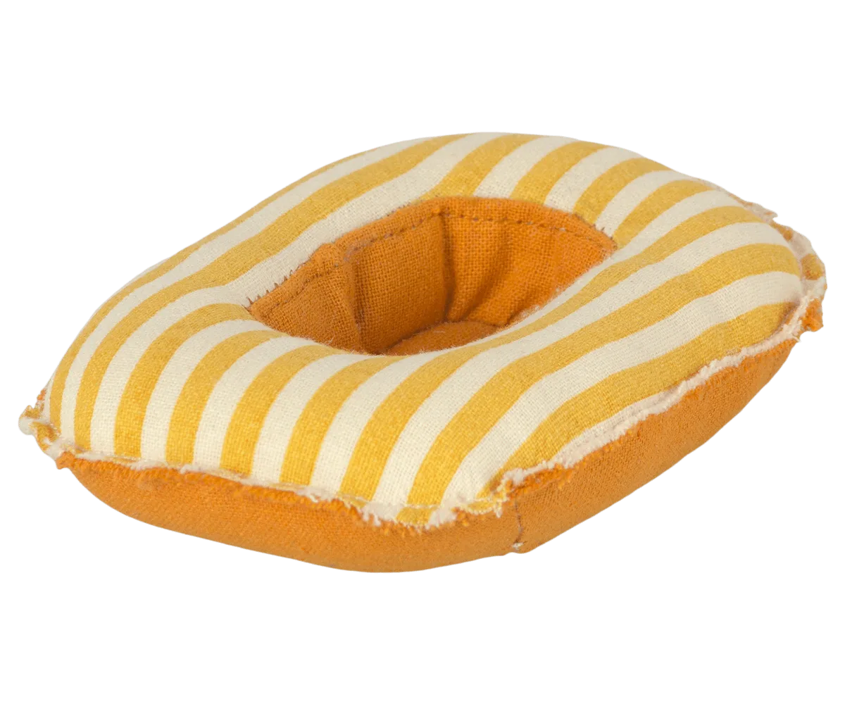 Beach Raft, Yellow Stripe