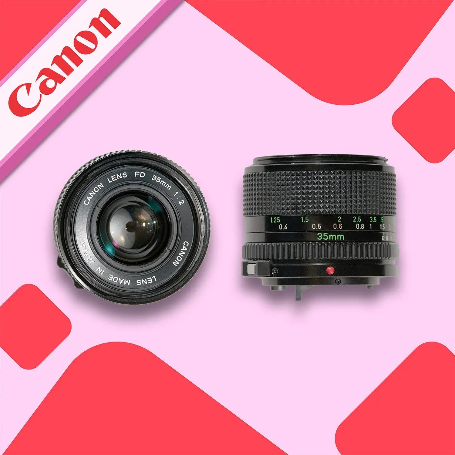 مقارنة: Canon FD 35mm f/2 و 70-210mm f/4 – أيهما أولاً؟