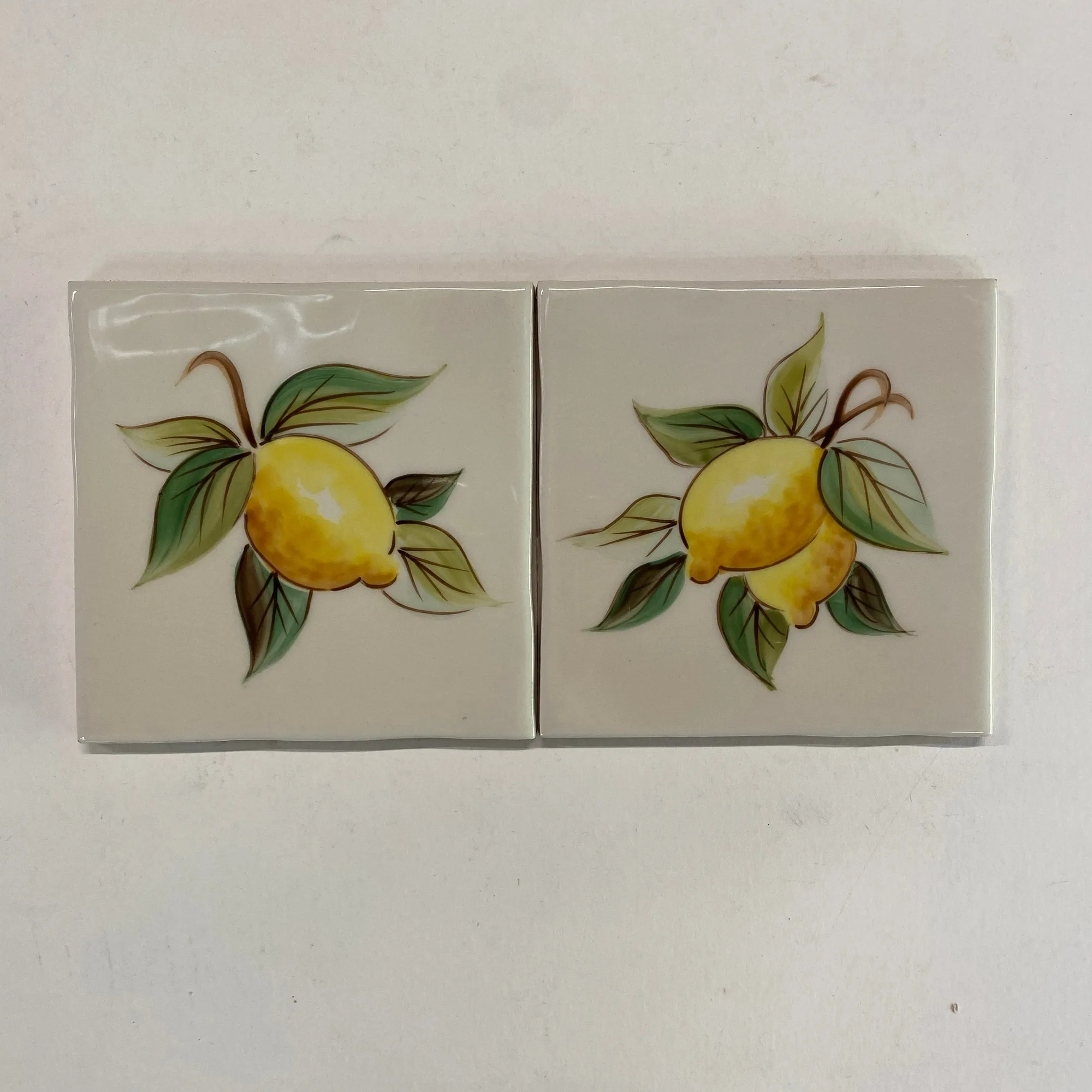العناية ببلاط الجدران المرسوم يدويًا مثل Single Lemon
