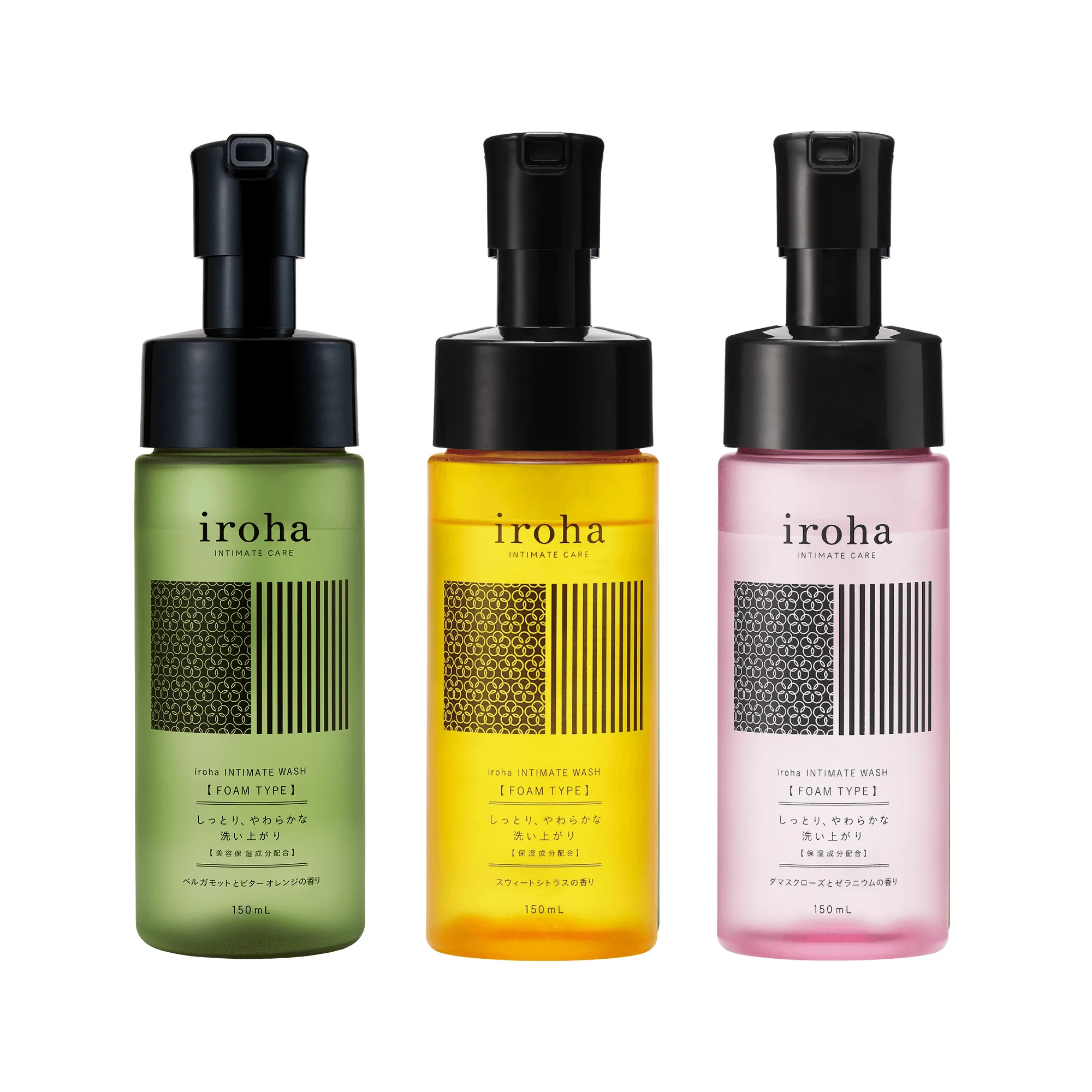 iroha INTIMATE WASH [FOAM TYPE] حزمة متنوعة