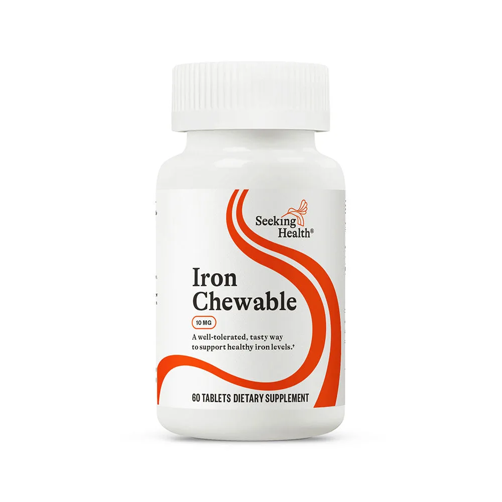 Iron Chewable: A Gentle Iron Supplement for Sensitive Stomachs