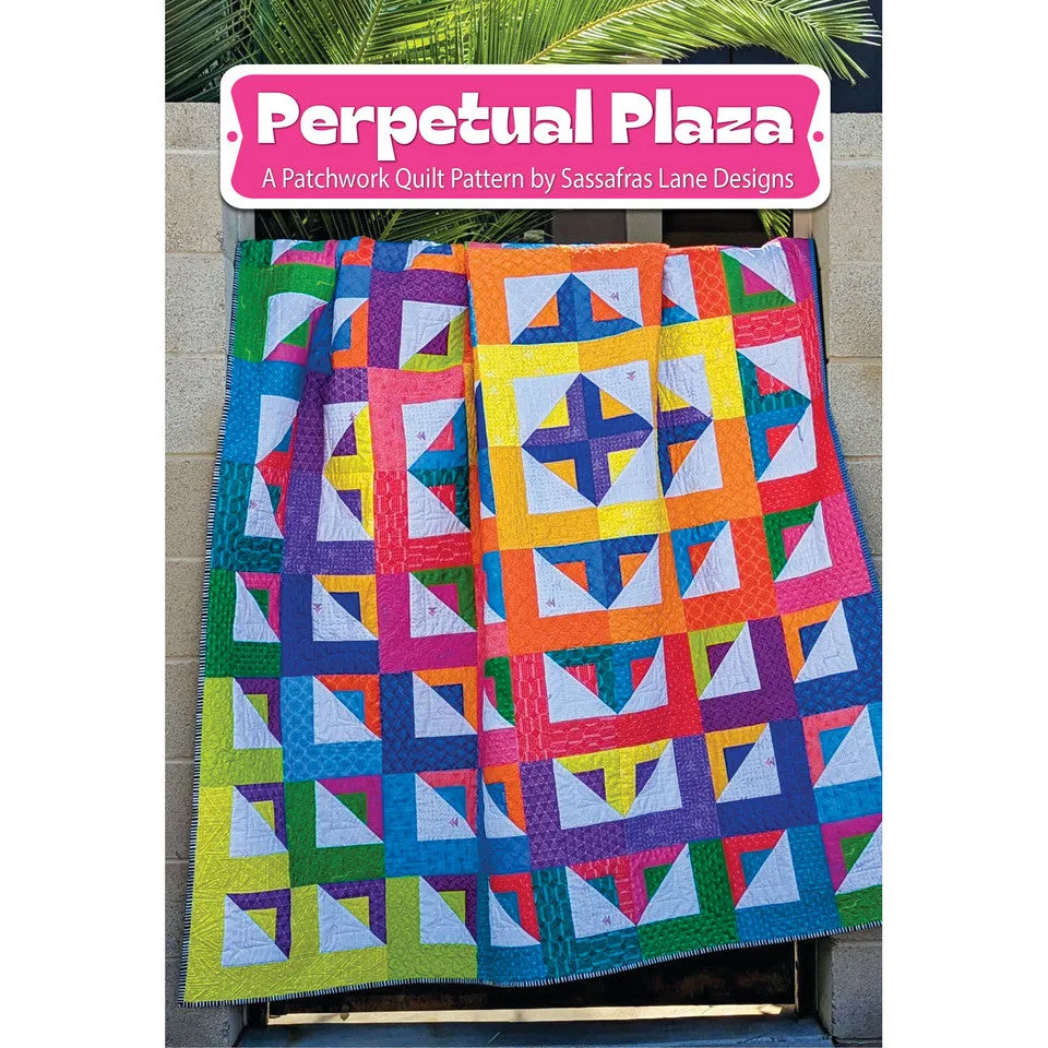 Perpetual Plaza 拼布圖案：縫紉指南
