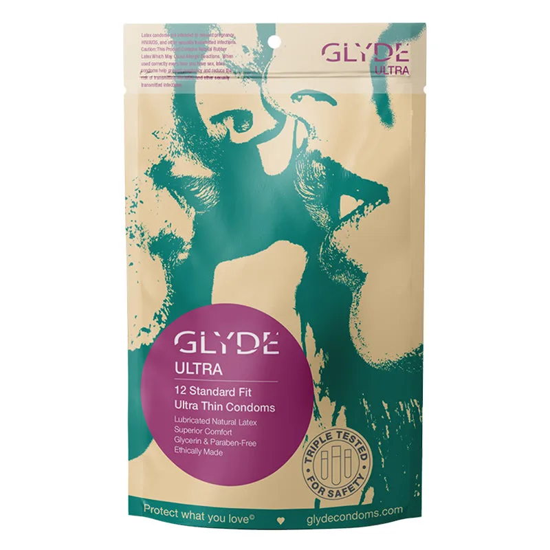 GLYDE Ultra Thin Fit Condoms 12pk