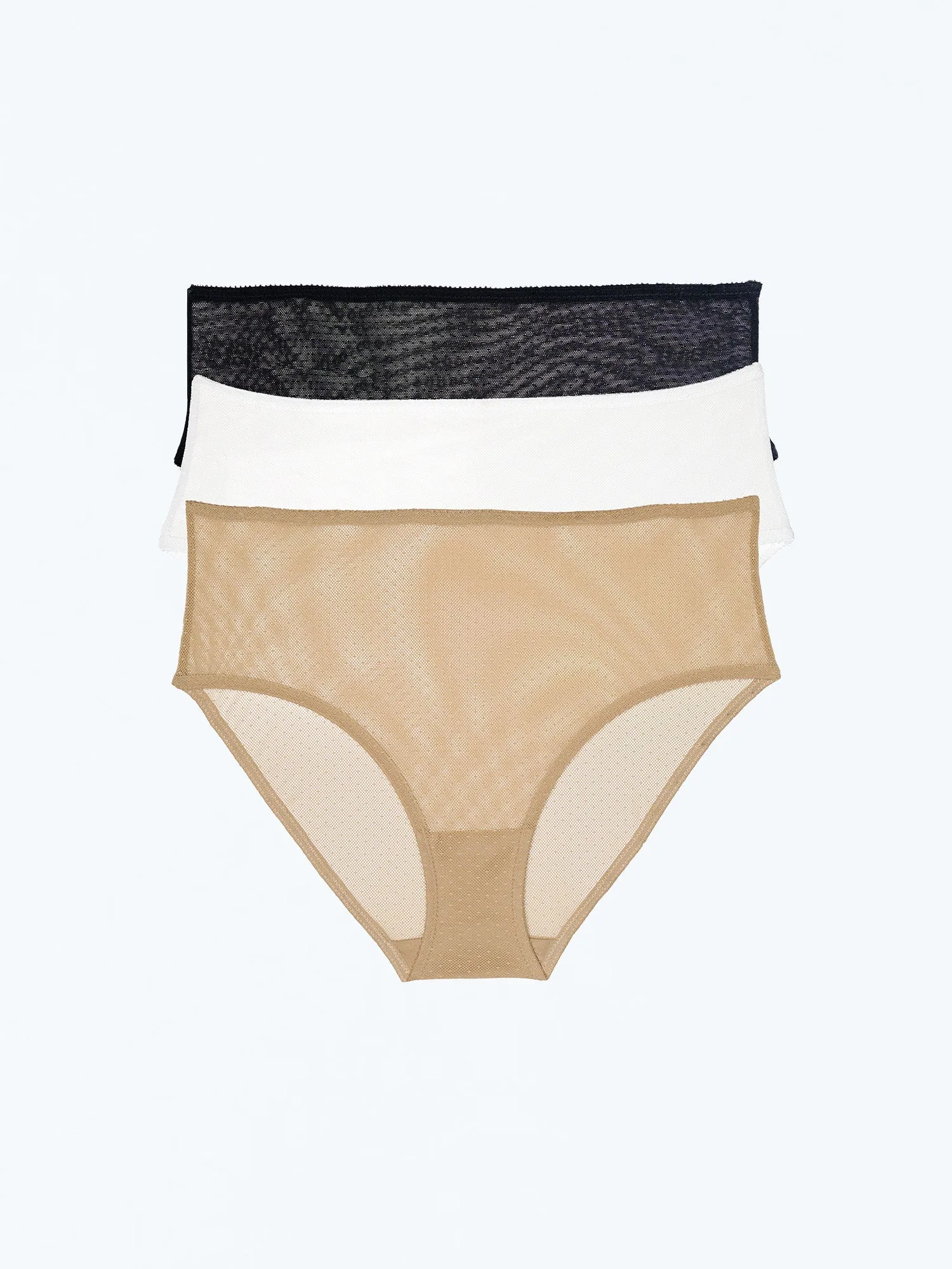 Jolie Sheer Lace Hipster 3-Pack:內容物與穿搭技巧