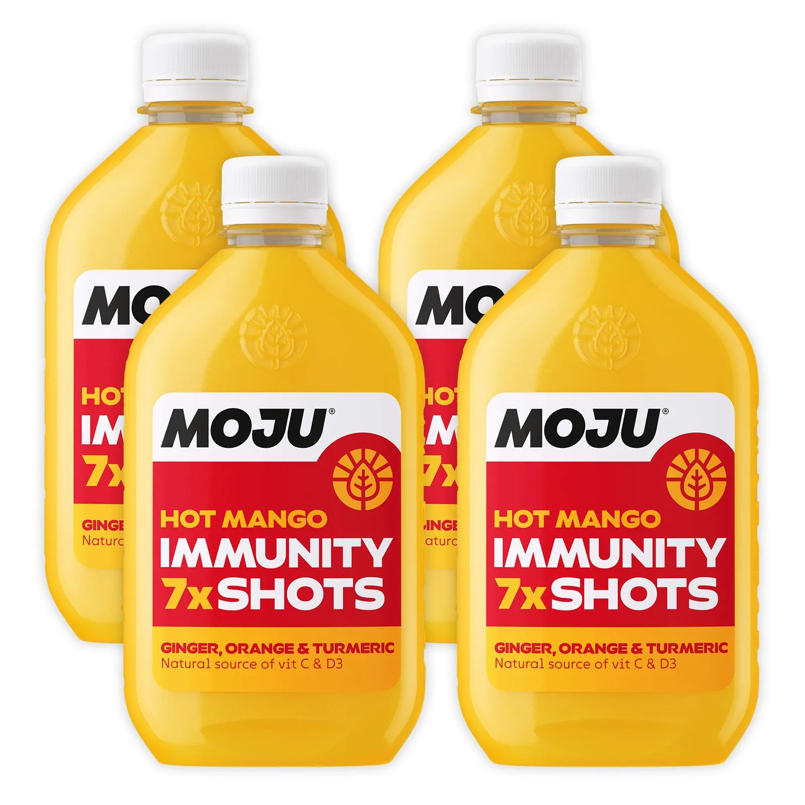 4 x HOT MANGO DOSING BOTTLES
