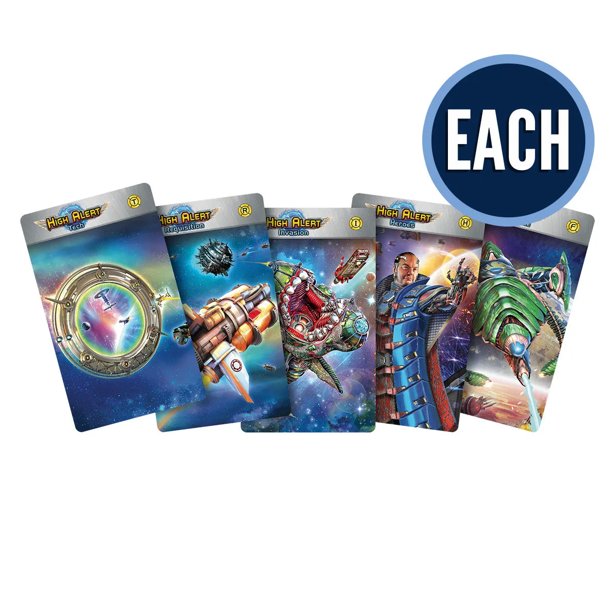 Star Realms Aufbewahrungsbox-Trenner: High Alert einzeln