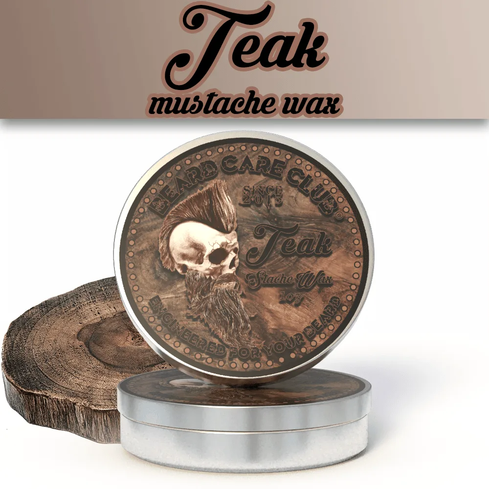 Cire à moustache Teak