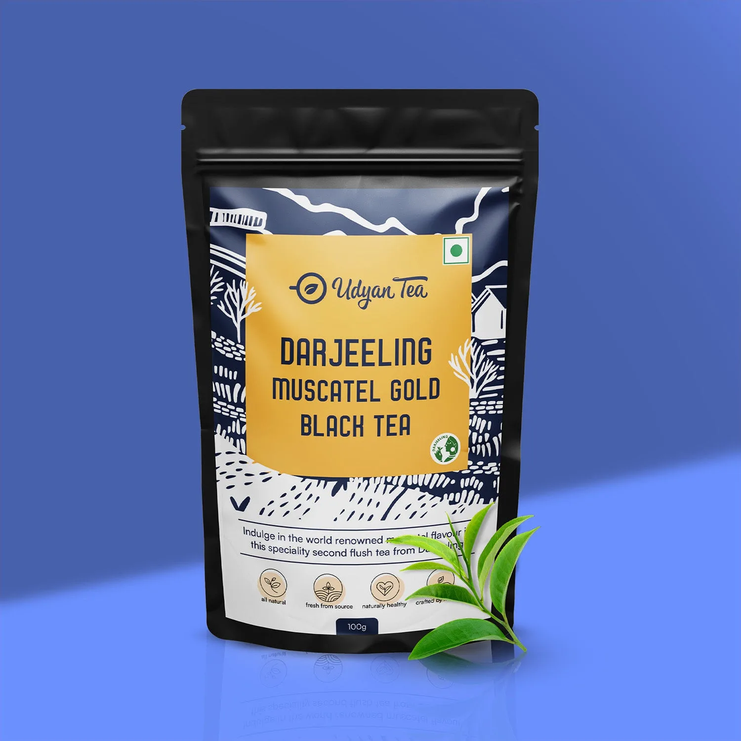 Czarna herbata Darjeeling Muscatel Gold: Smak i parzenie