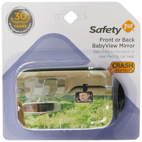 Safety 1st Baby On Board front- eller bagudvendt babyspejl - sort....
