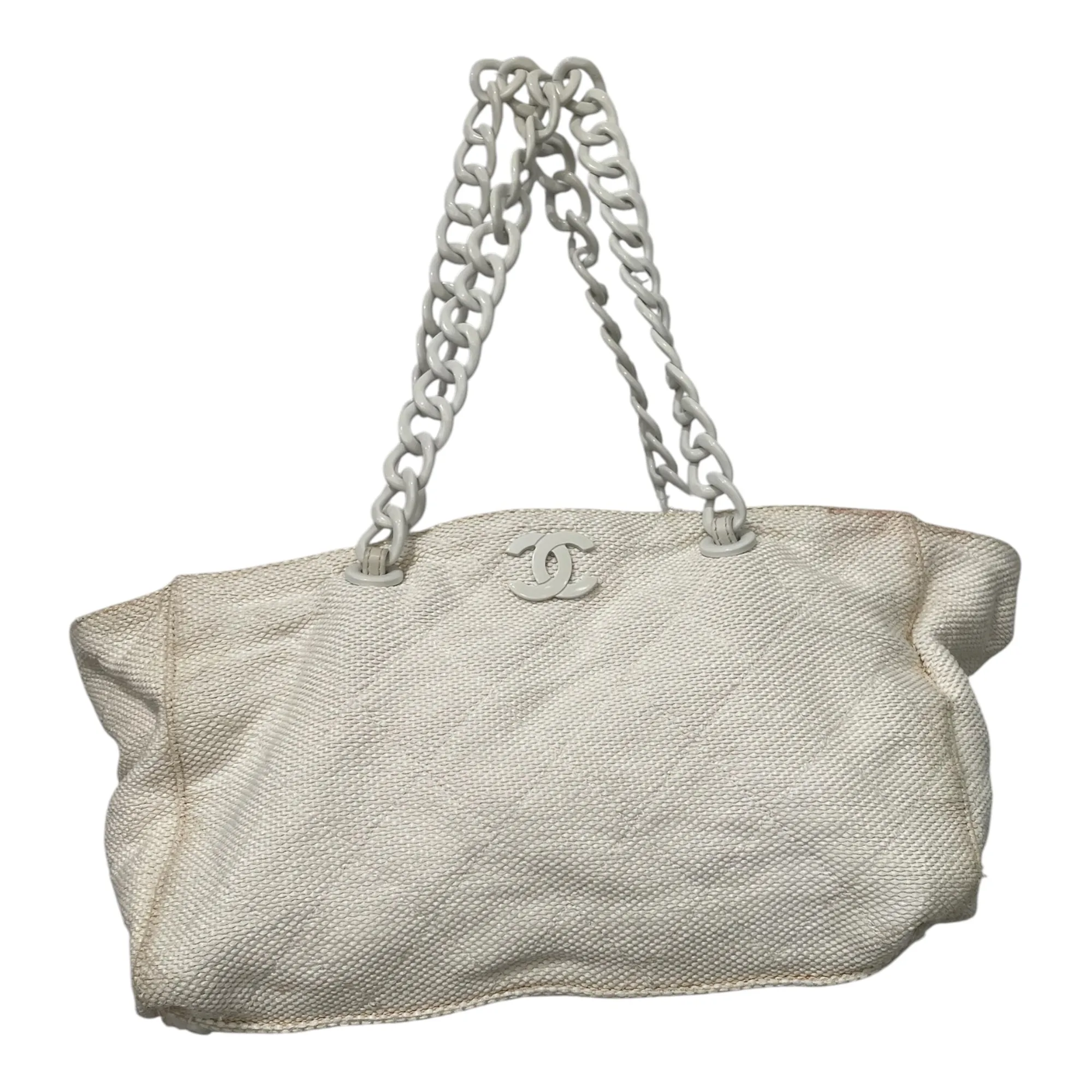 CHANEL/Bag/WHT/MATELASSE TOTE BAG