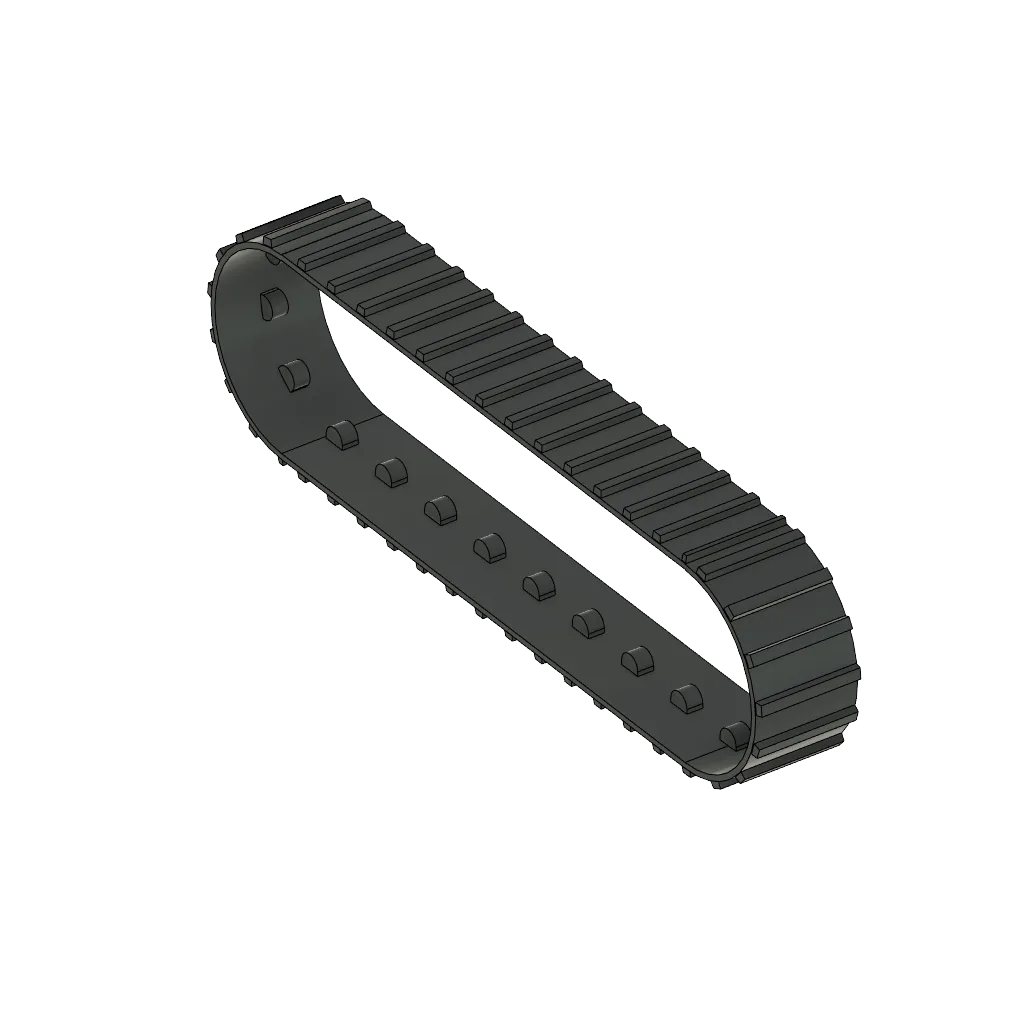 Rubber track L=300 mm