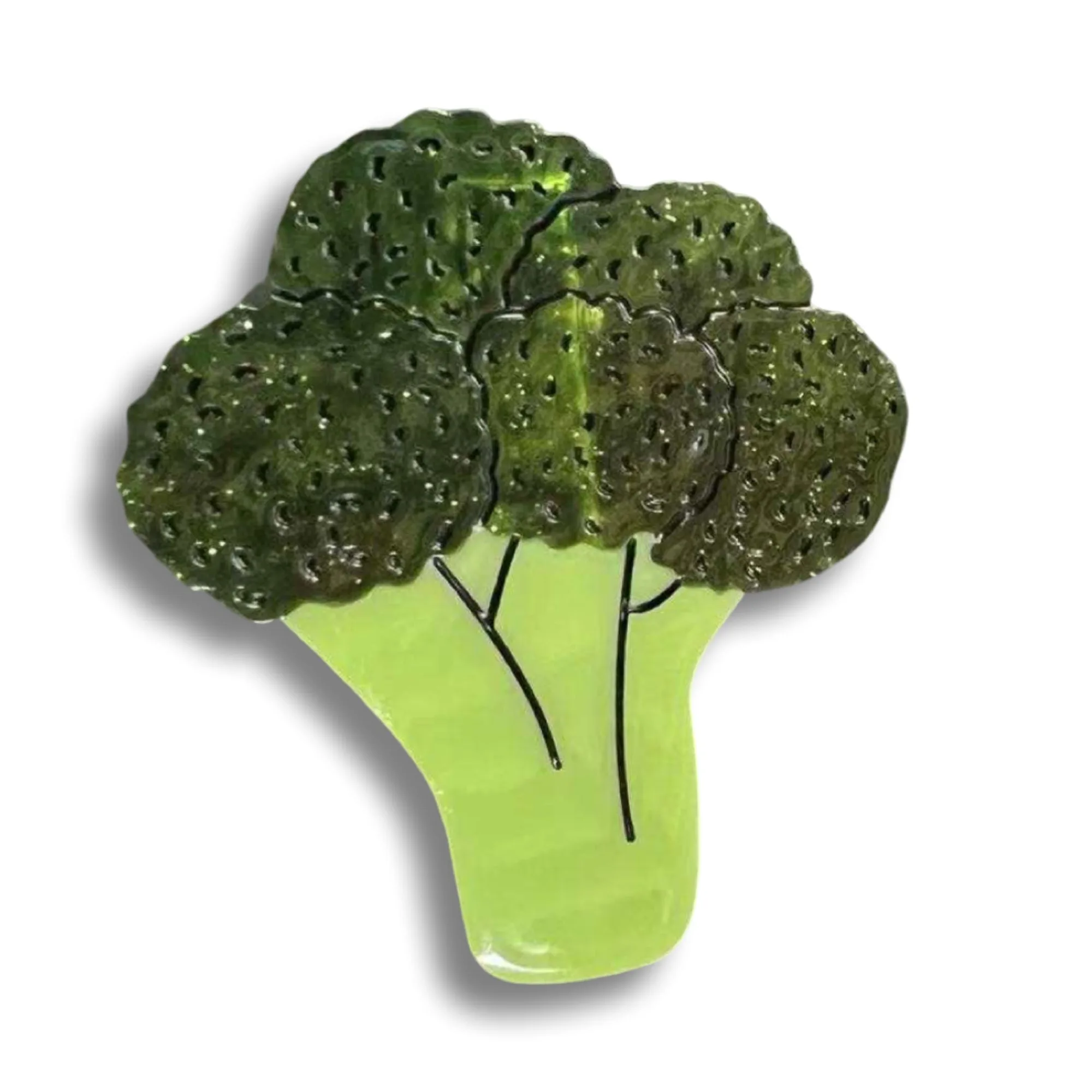 Pinza de pelo de brócoli cocodrilo