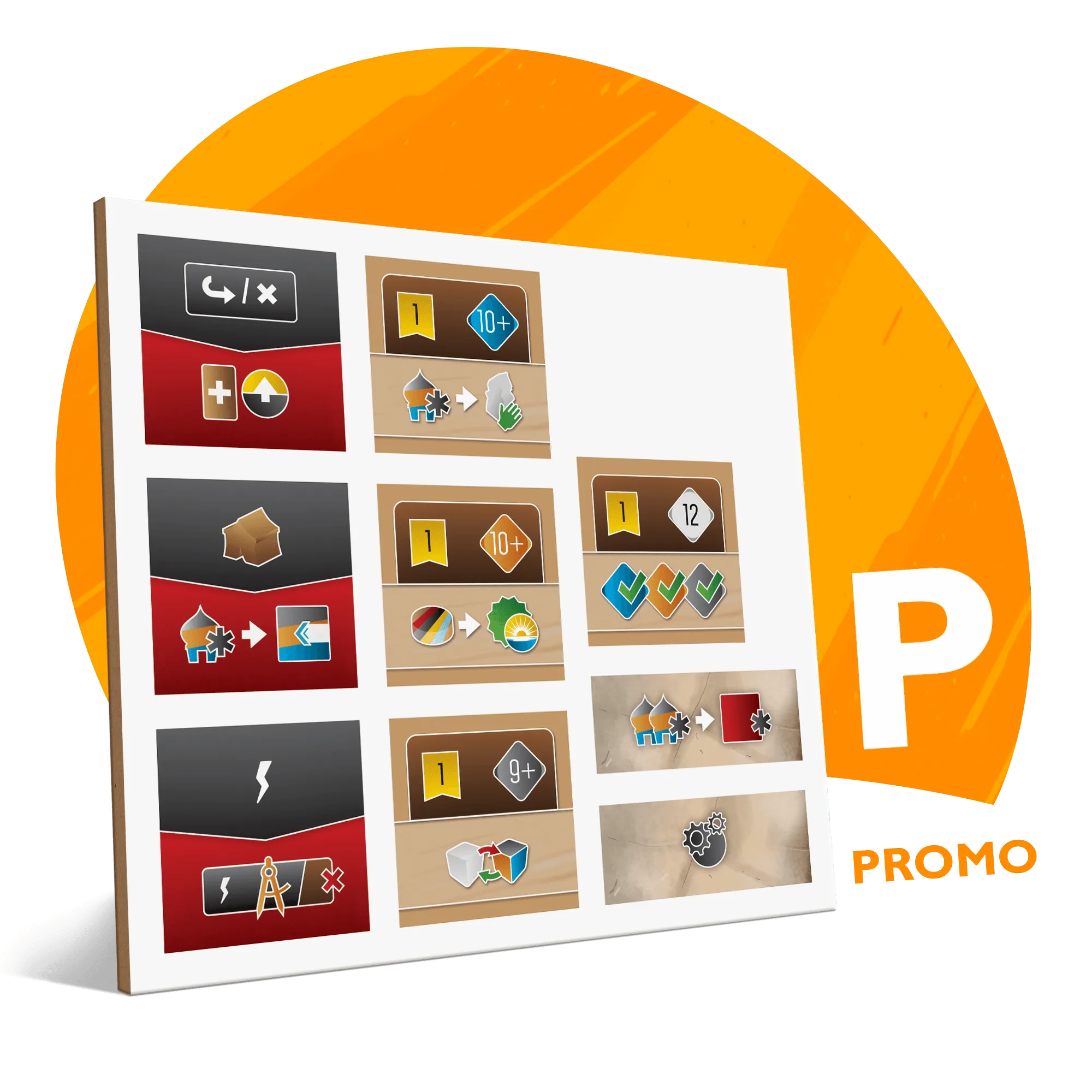 Cómo usar las fichas promocionales de Inventors Kickstarter en tu juego