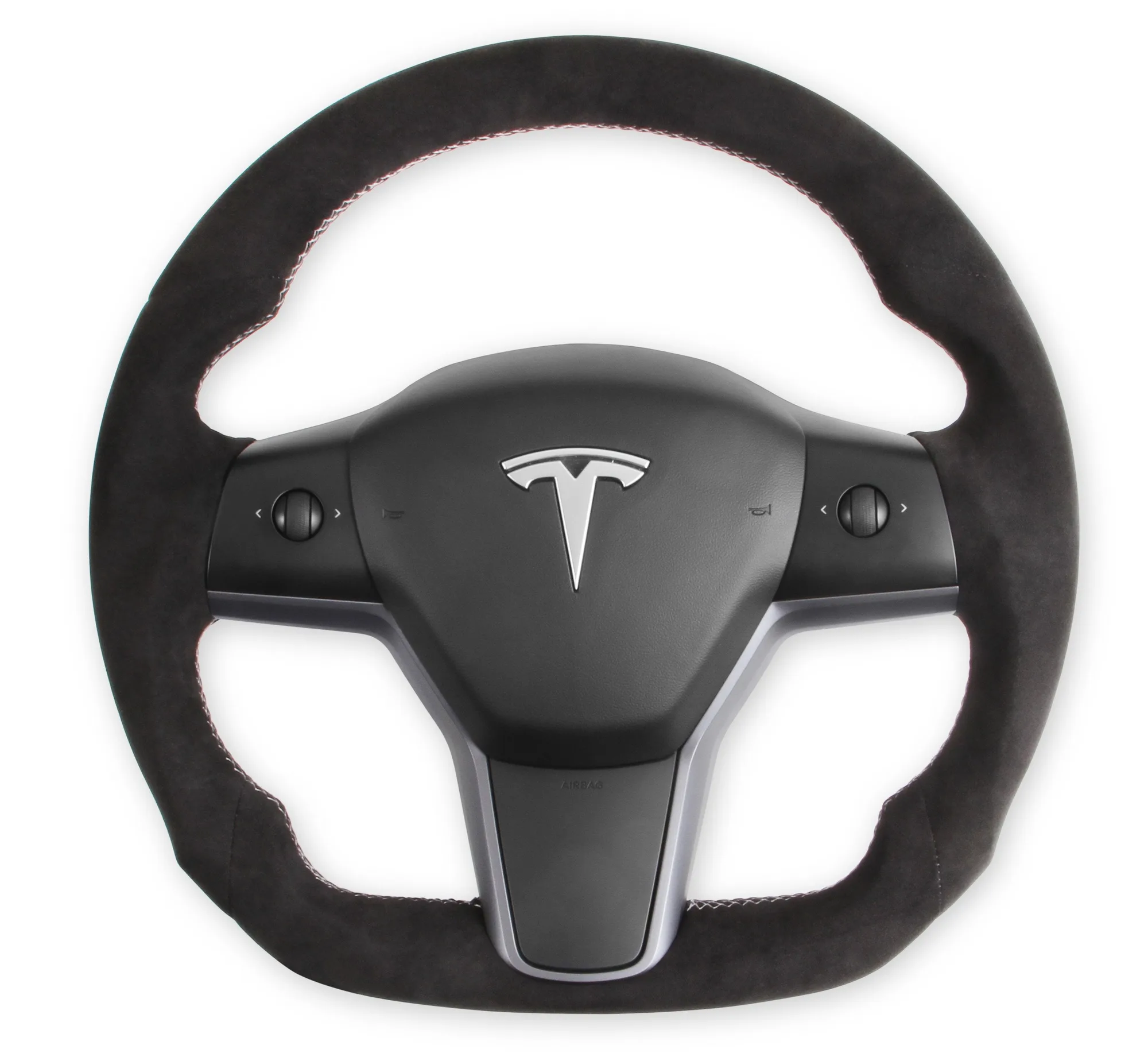 Volante Rekudo ALCANTARA para Tesla Model 3 e Model Y