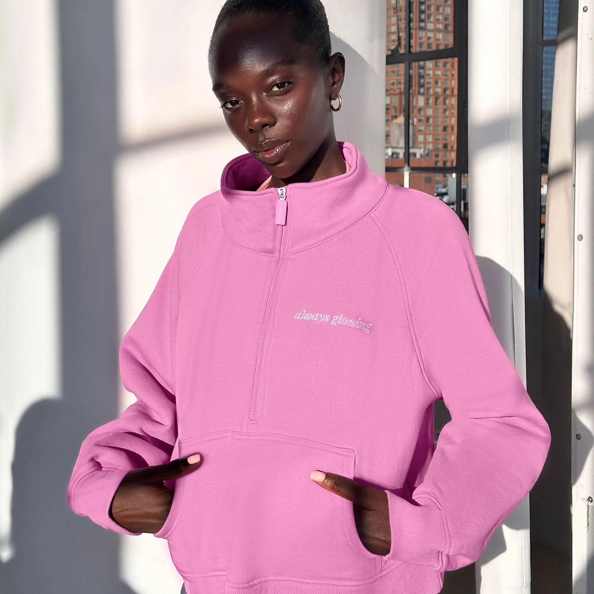 How to Style the Glow Recipe Half-Zip for Everyday Wear