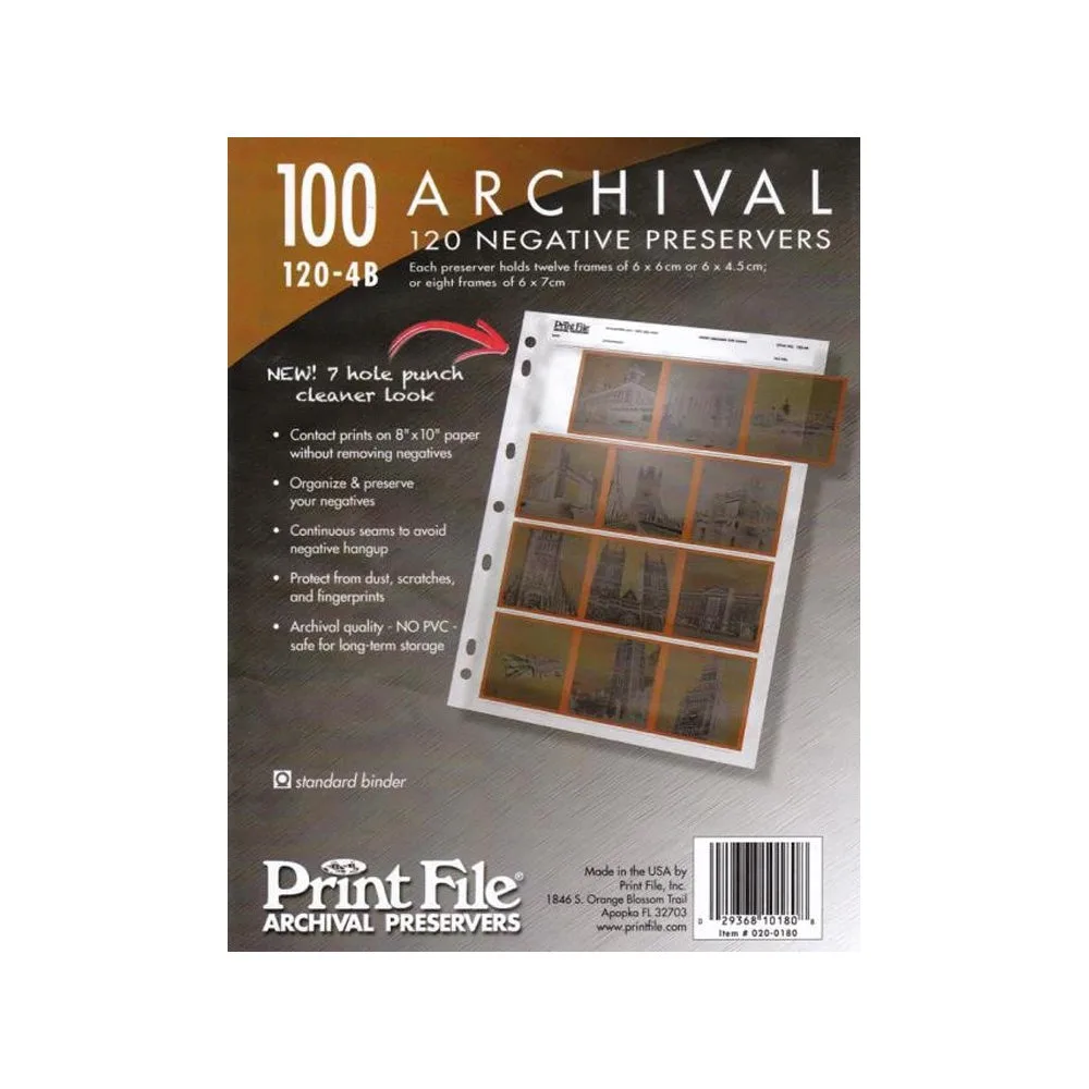 How to Organize 35mm and 120 Film Negatives