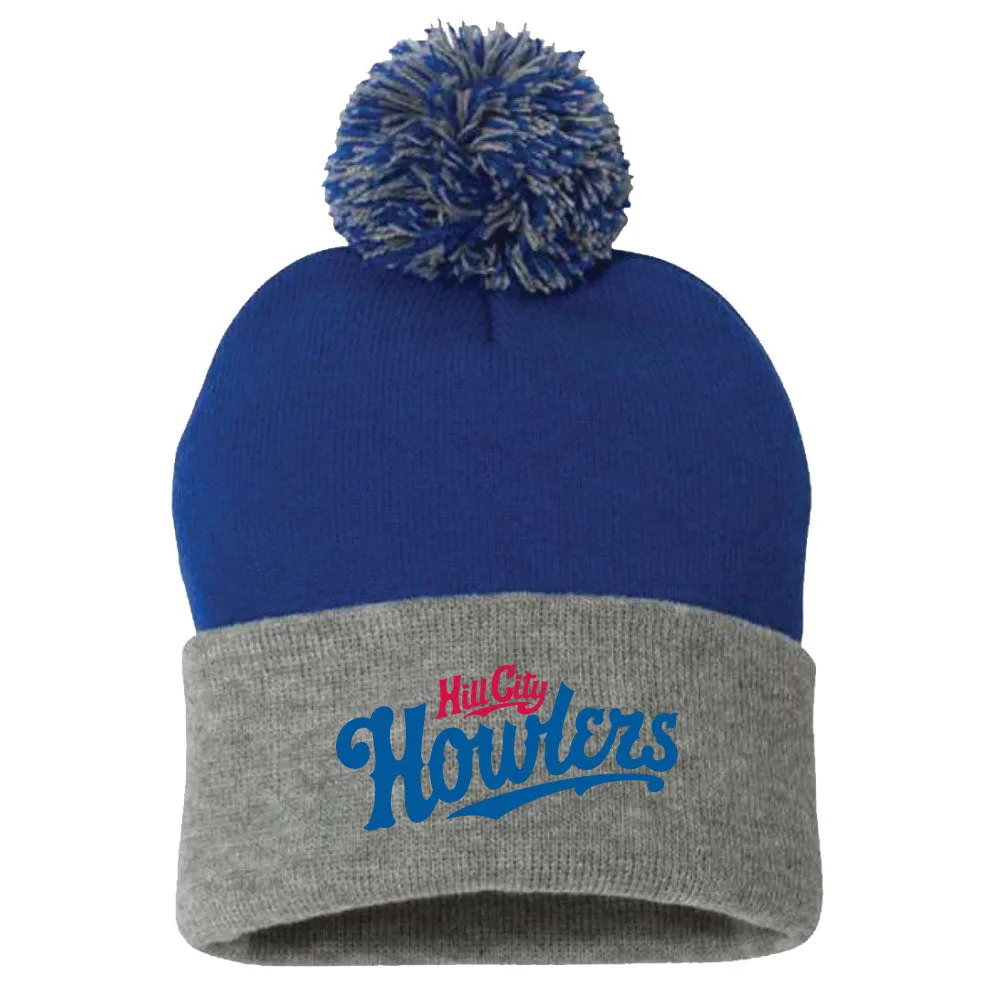 Hill City Howlers Pom Winter Cap