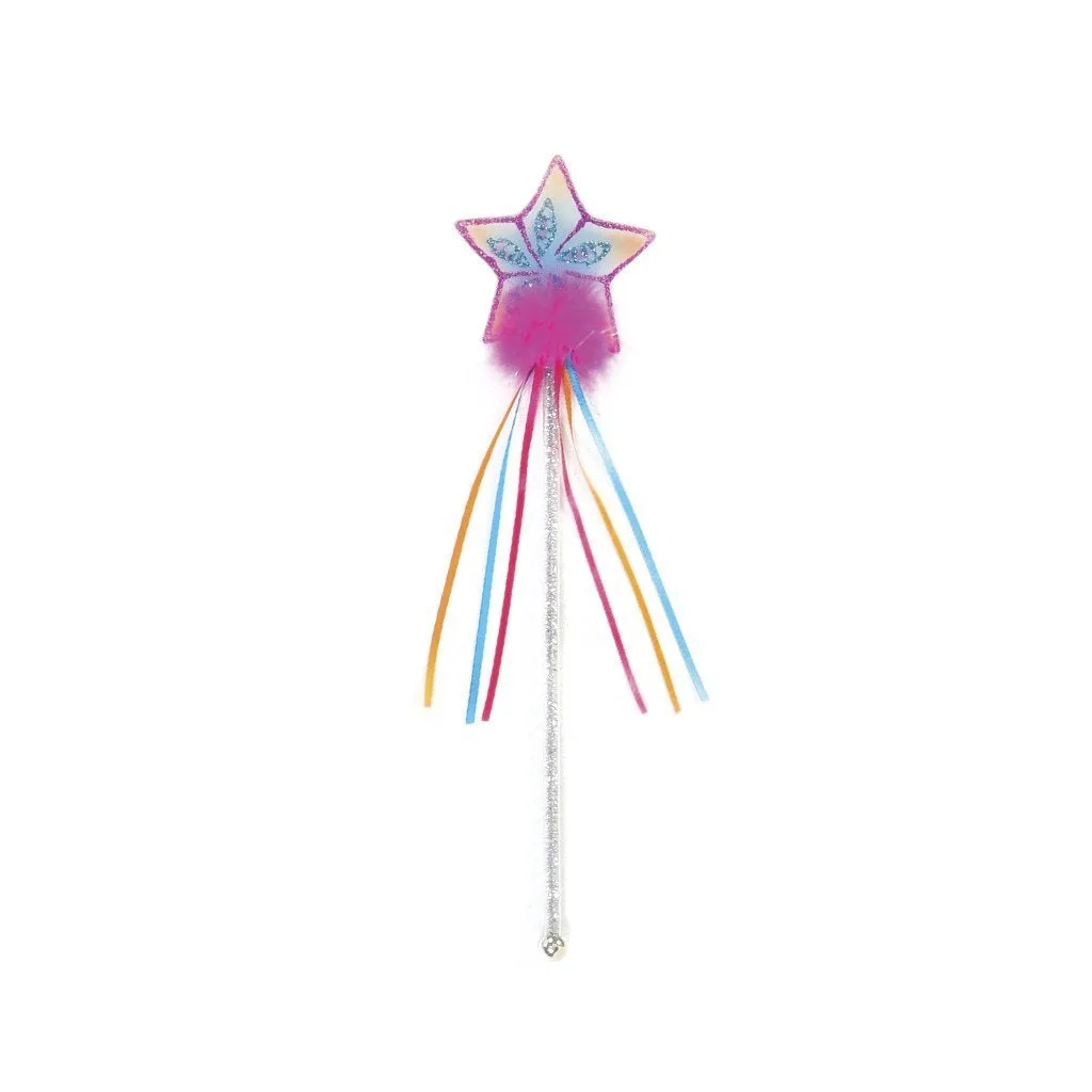 Glitter Rainbow Wand: Creative Pretend Play Ideas