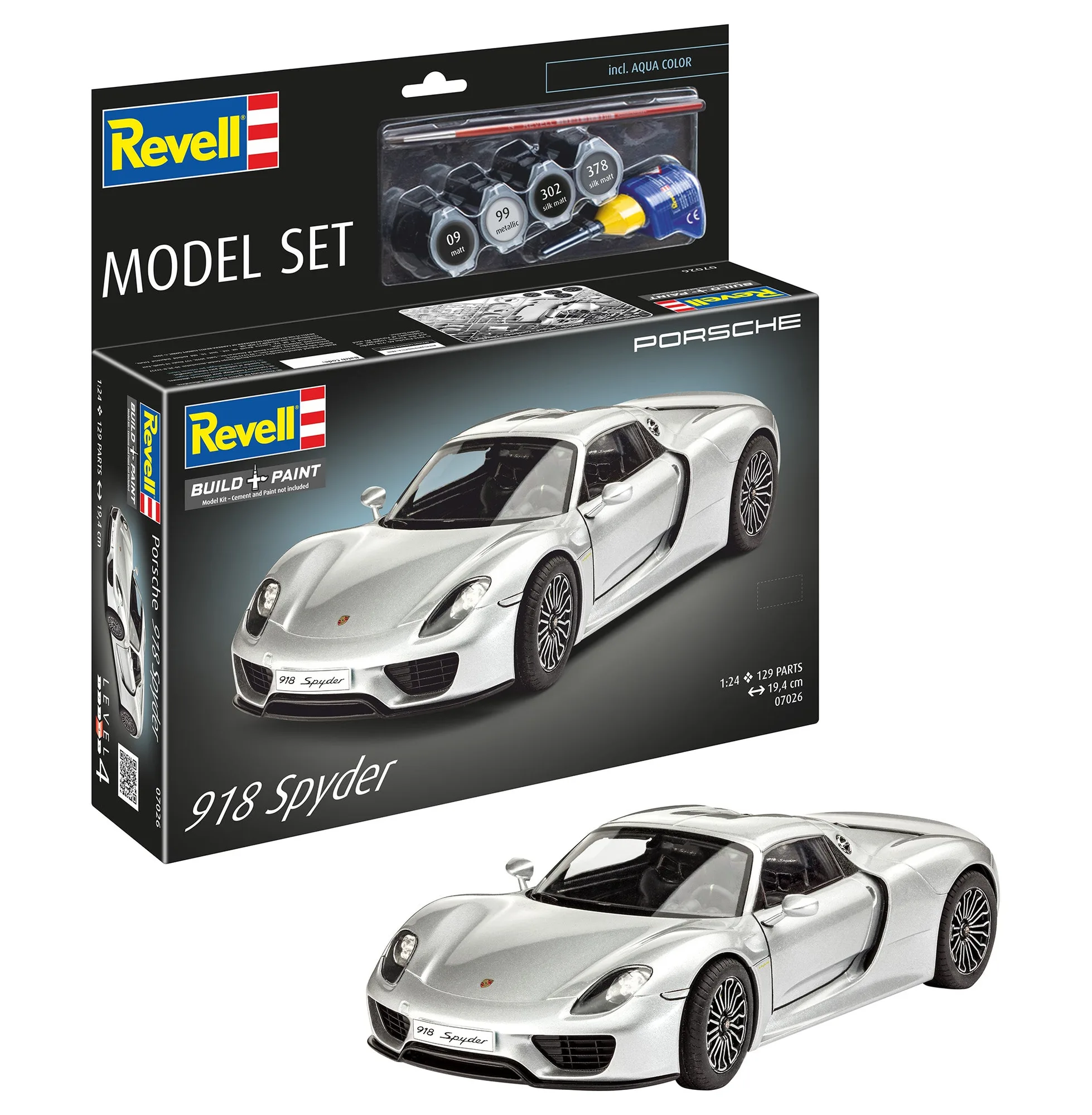 Model set Porsche 918 Spyder