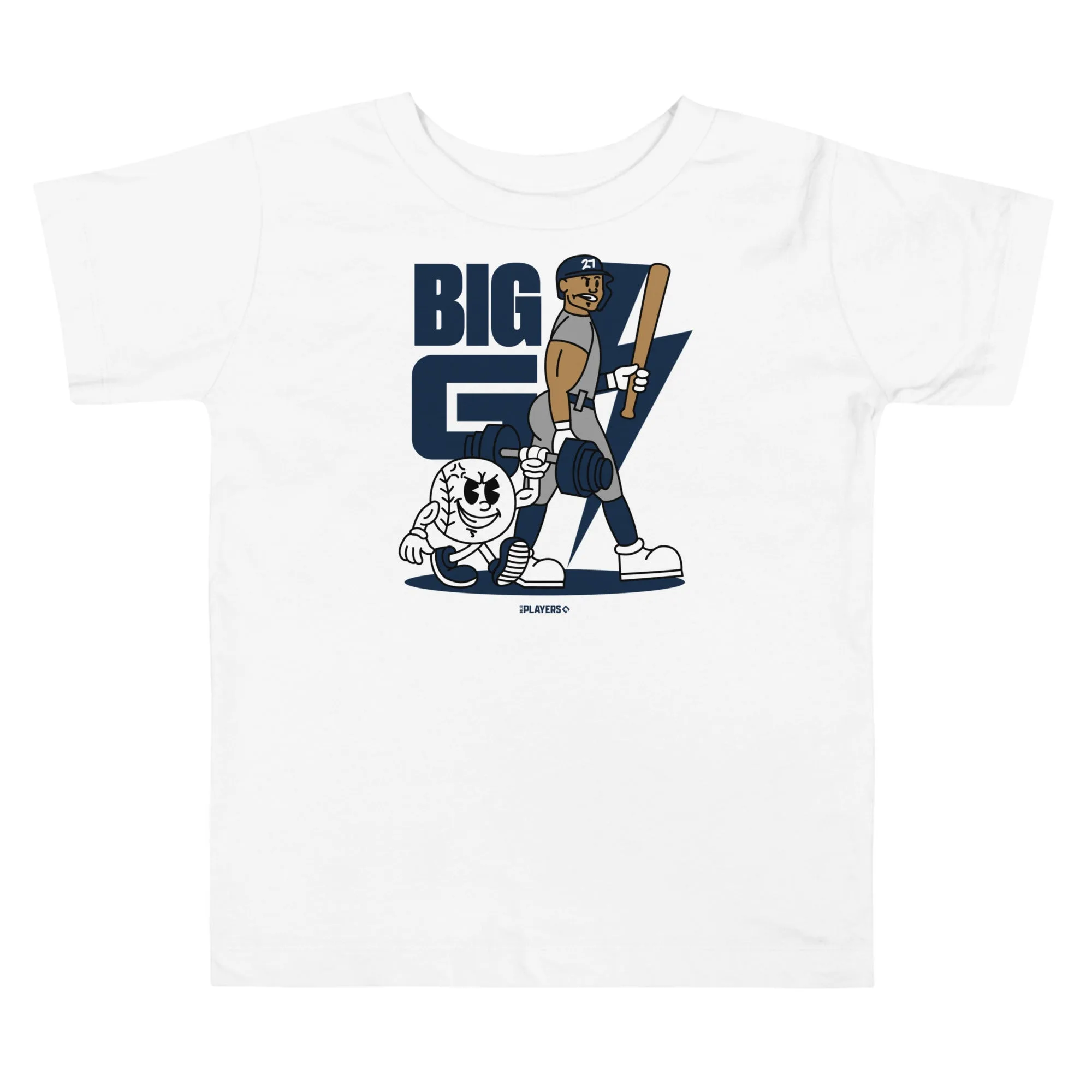 Giancarlo StantonスーパースターカートゥーンTシャツの着こなし