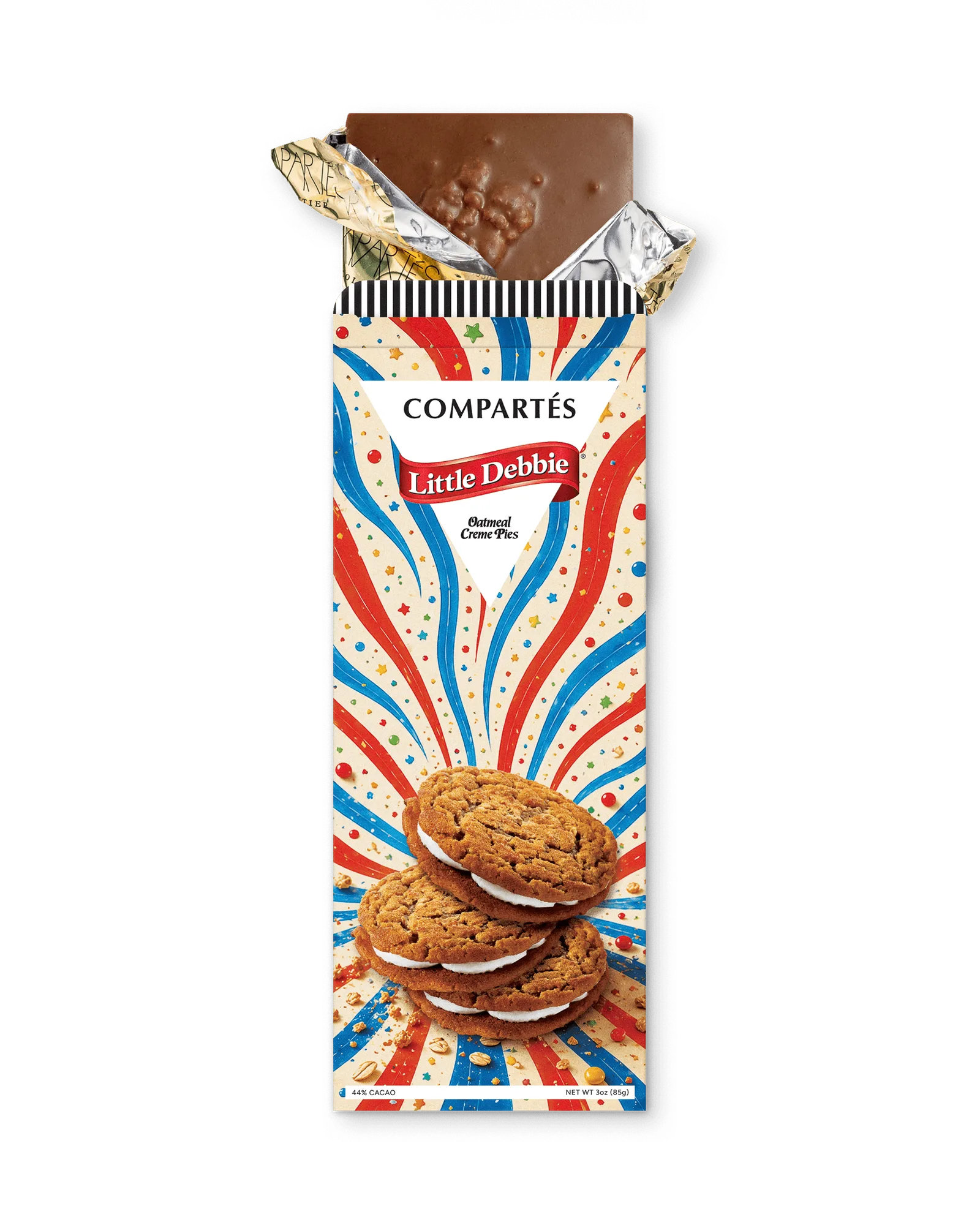 Little Debbie Oatmeal Creme Pies Chocolate Bar