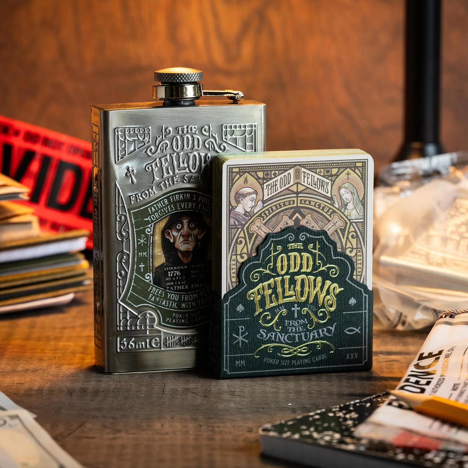 The Odd Fellows From The Sanctuary - Father Firkin (Balíček v hip-flasku)