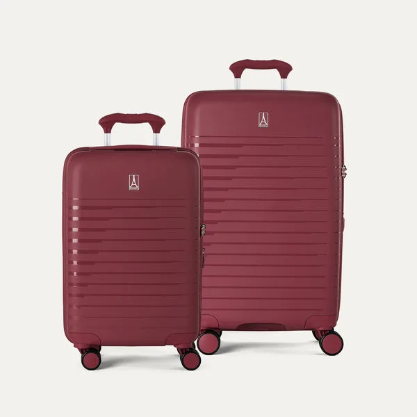 Optima® uitbreidbare compacte handbagage / middelgrote ruimbagage set