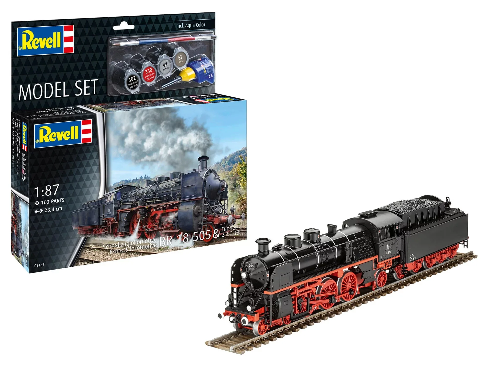 Model Set Express Loco BR 18 505 with Tender